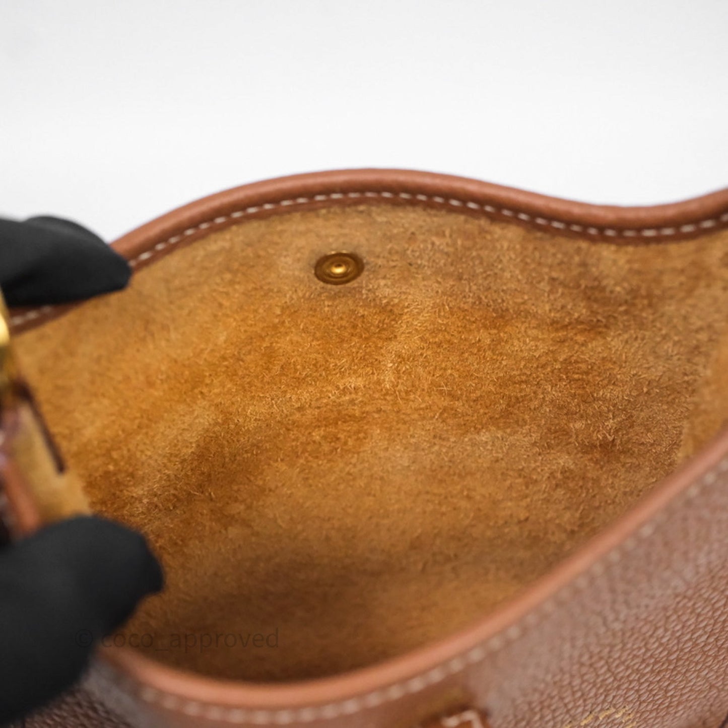 Hermès Mini Evelyne 16 Gold Clemence Gold Hardware