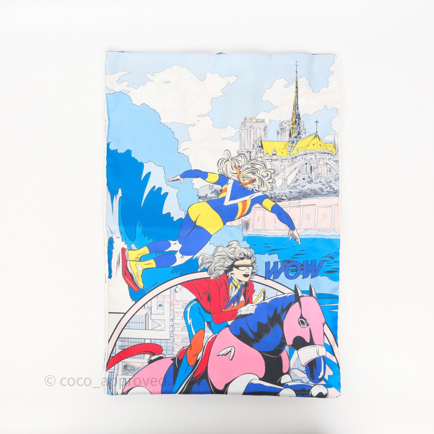 Hermès Le Premier Chant, Wow ! Silk Muffler