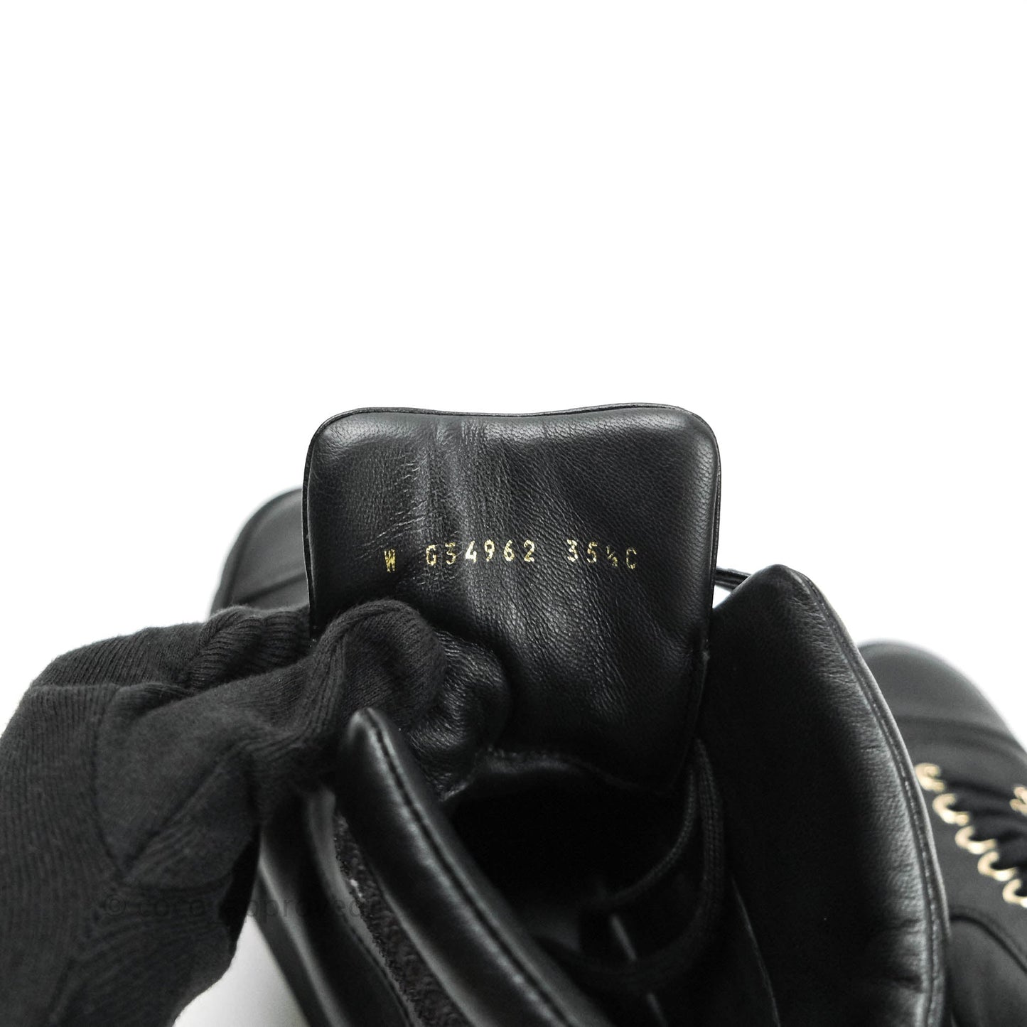 Chanel 2019/20AW Black Ankle Strap Sneakers Lambskin