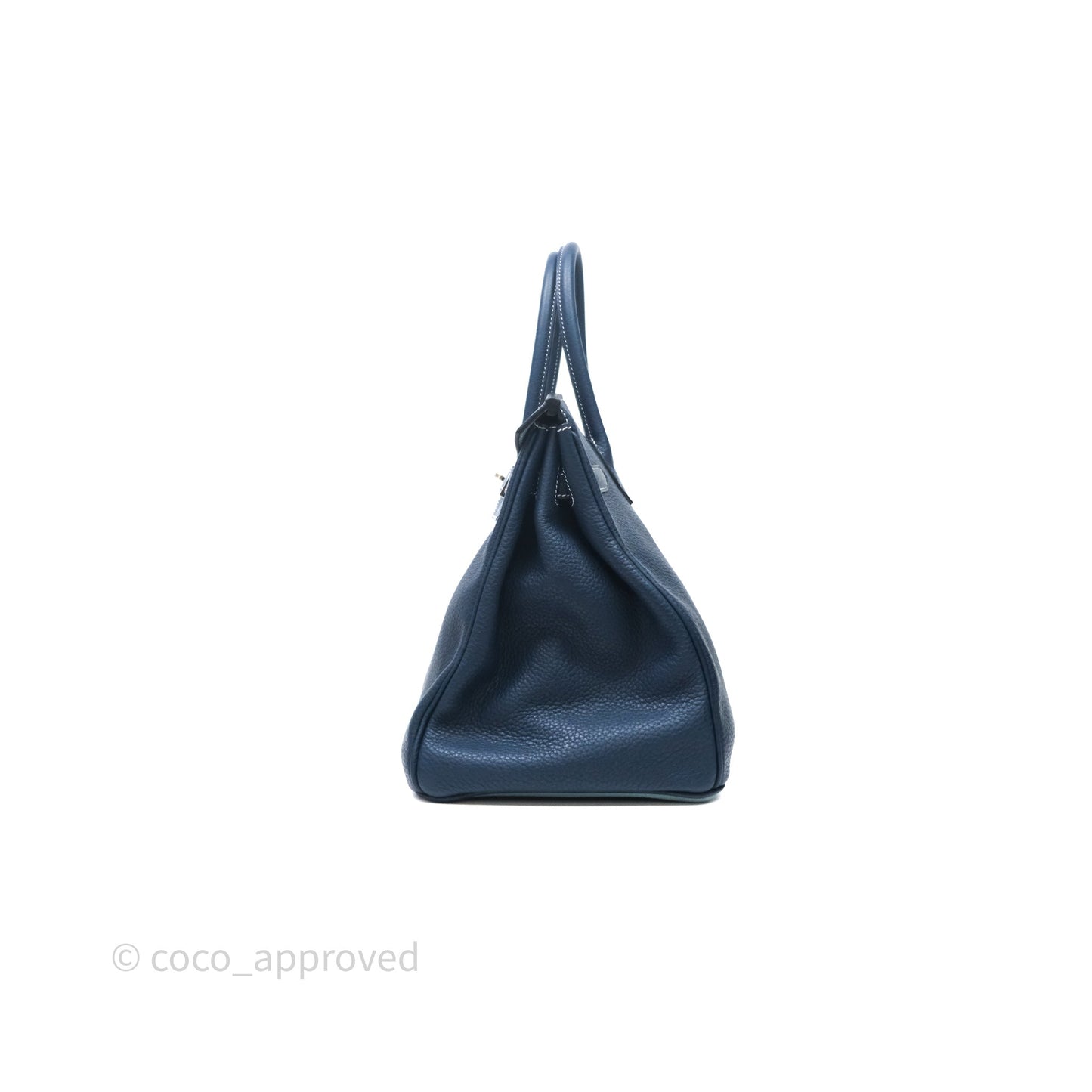 Hermès Birkin 35 Bleu de Prusse 7P Togo Palladium Hardware