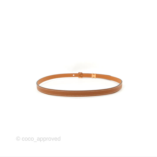 Hermes Pop H 15 Belt Gold Epsom Gold Hardware