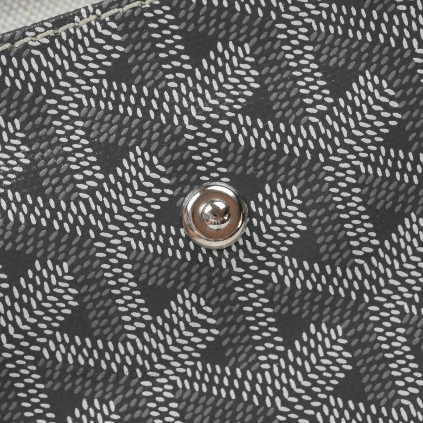 Goyard Bohème Hobo Bag Grey Goyardine Canvas