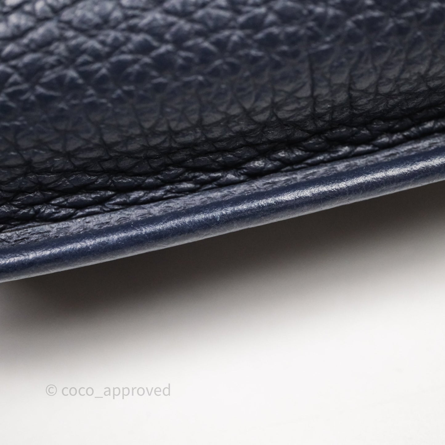 Hermès Mini Evelyne 16 Bleu Nuit 2Z Clemence Gold Hardware