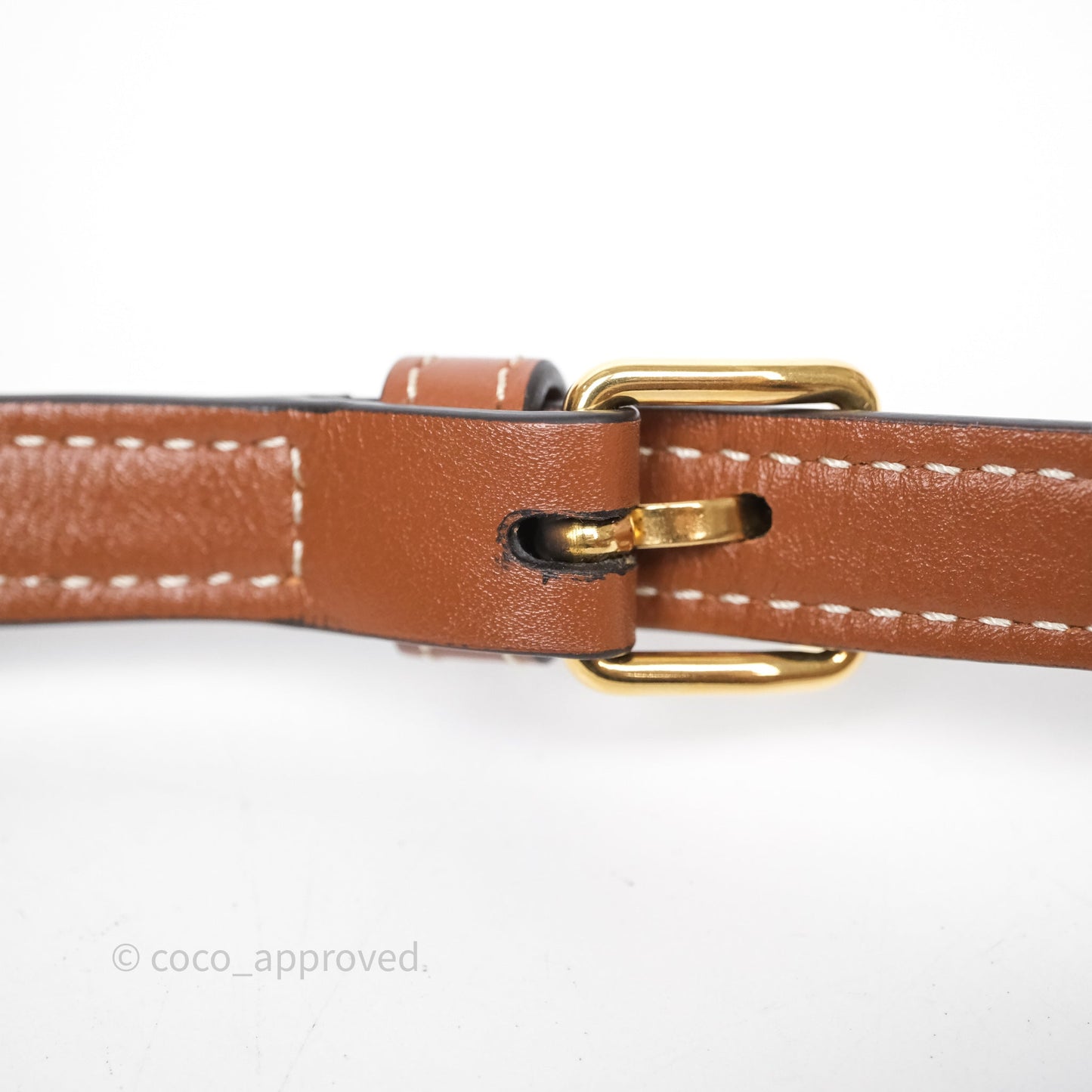Celine Small Boston Bag Tan Calfskin Gold Hardware