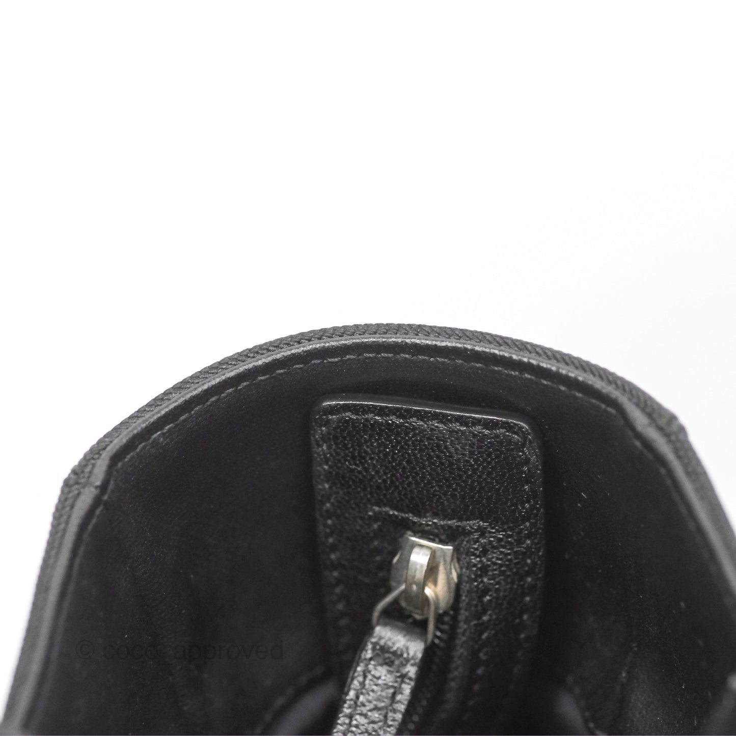 Chanel Quilted Paris Biarritz Tote PM Black Coated Canvas