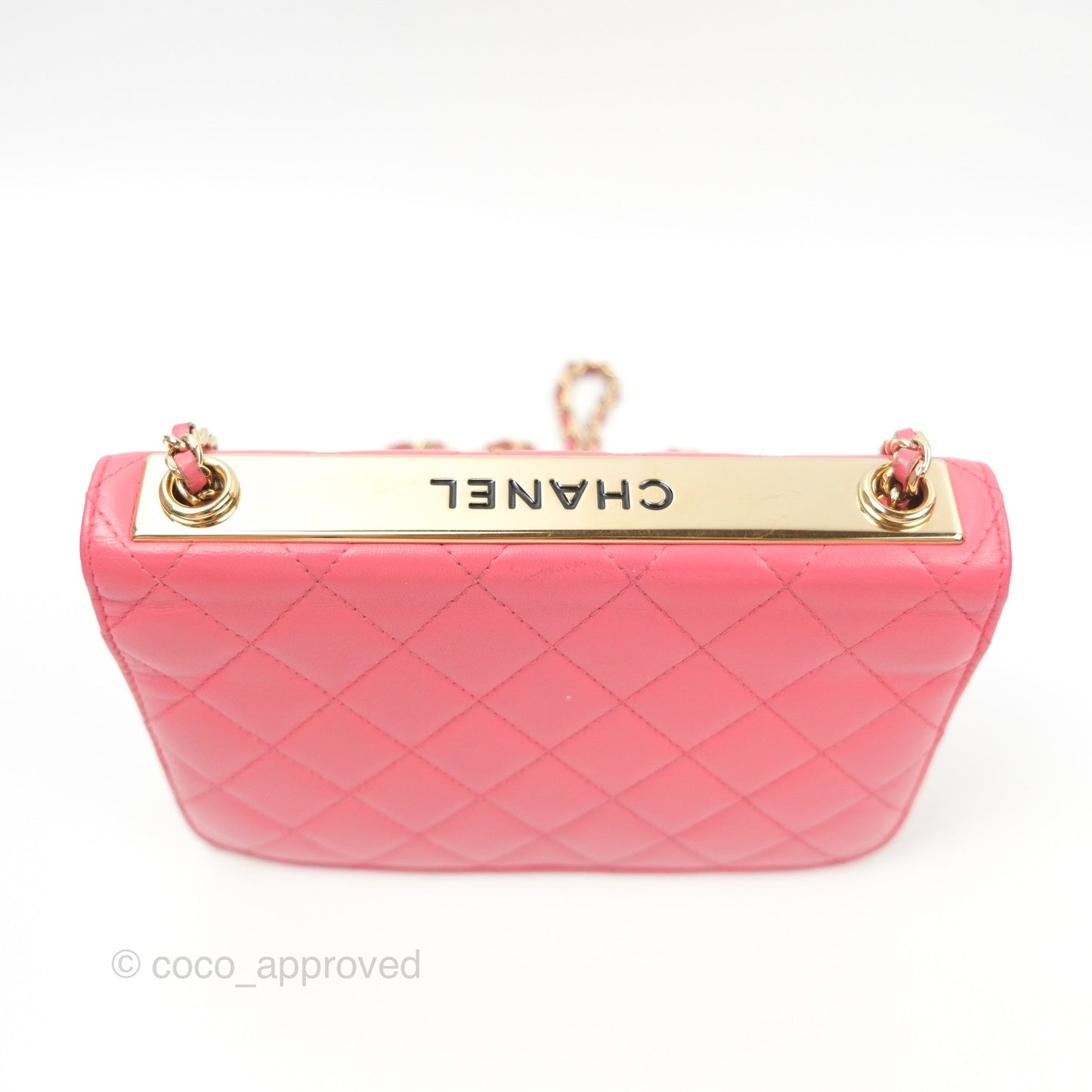 Chanel Trendy CC WOC Pink Lambskin Gold Hardware