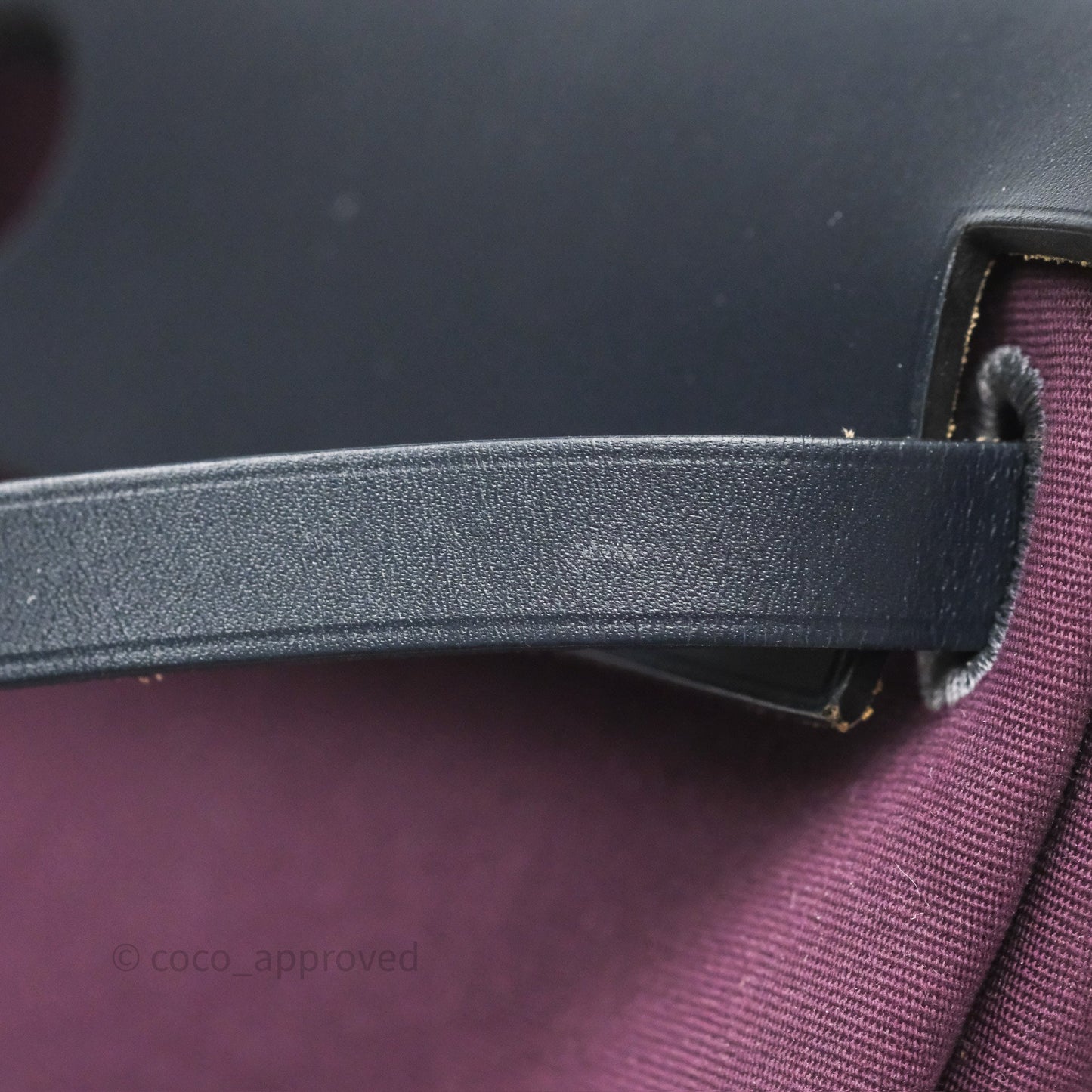 Hermès Herbag Zip 31 Retourne Cassis Bleu Indigo