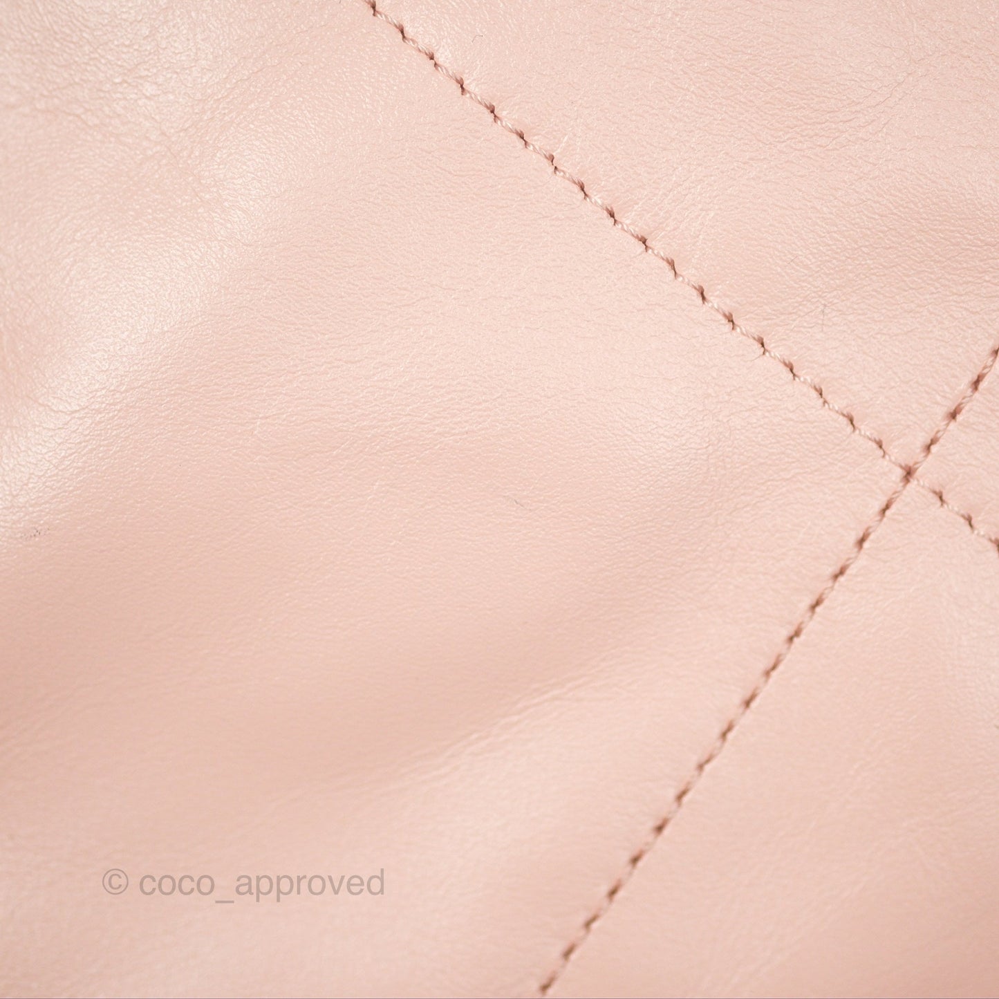 Chanel 22 Small Quilted Pink Shiny Crumpled Calfskin Aged Gold Hardware