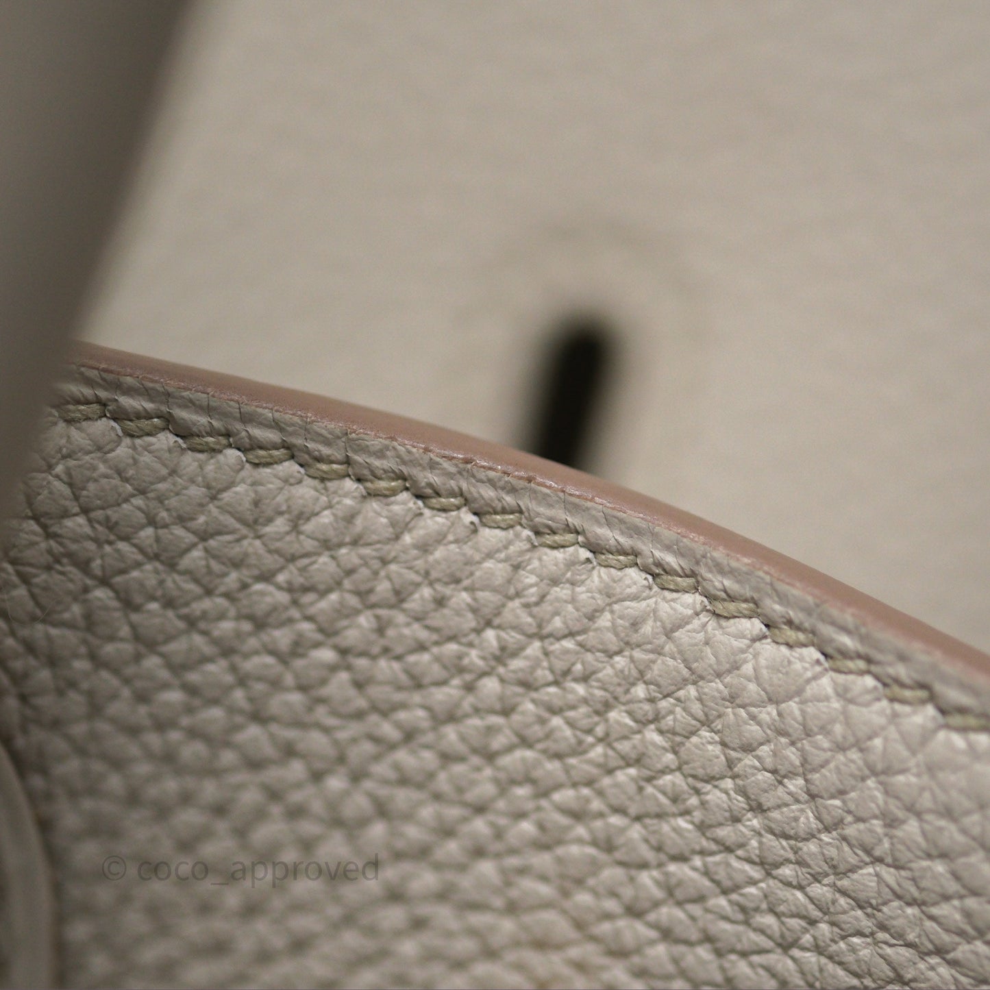 Hermès Birkin 30 Retourne Beton 8L Togo Gold Hardware