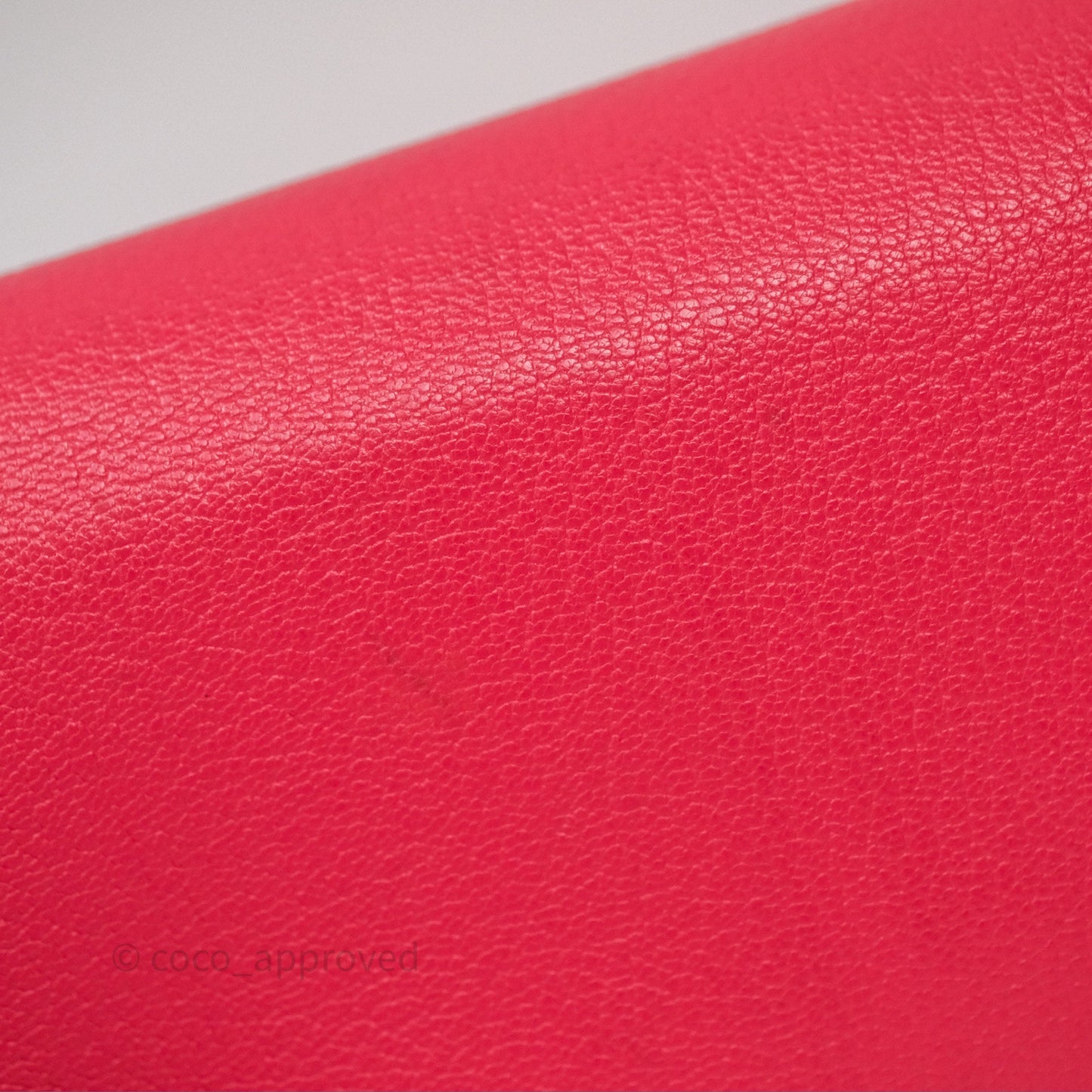 Hermès Kelly Wallet Pink Chevre Mysore Palladium Hardware
