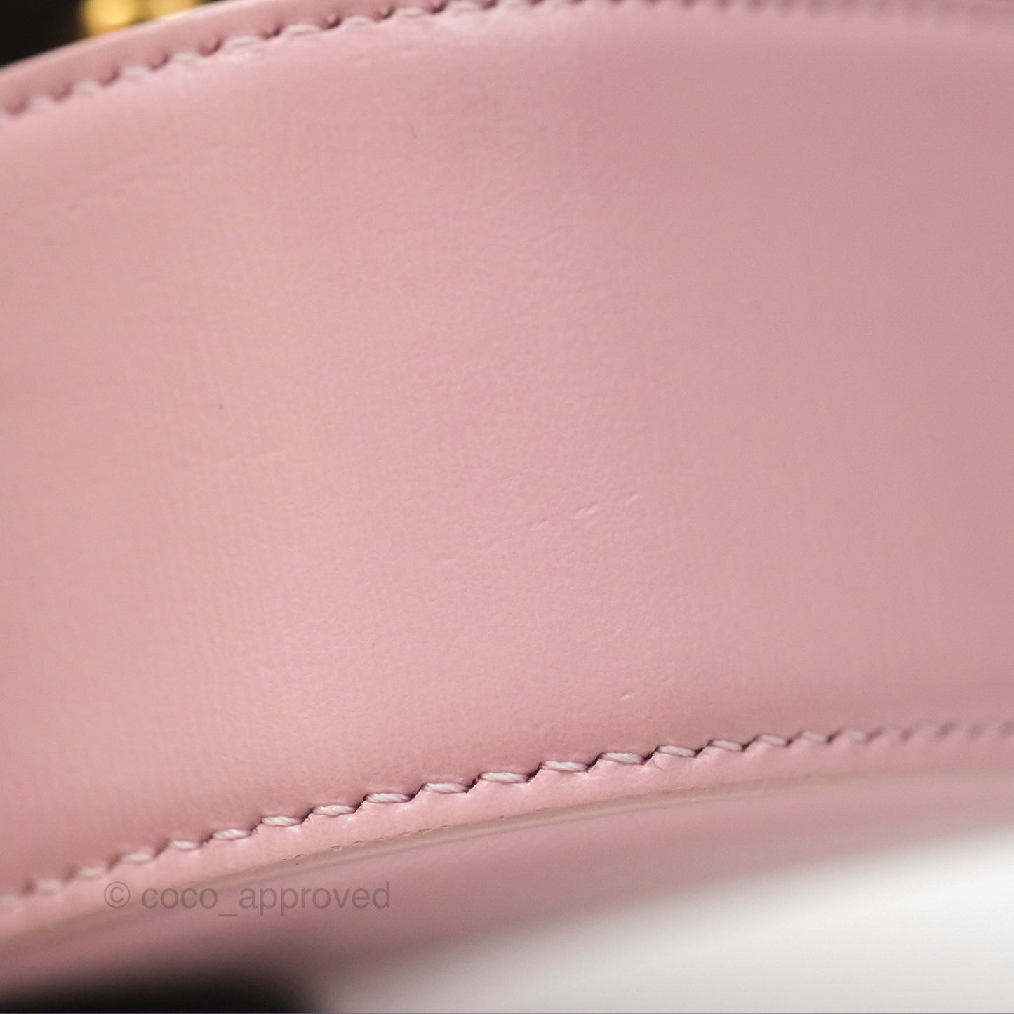 Celine Mini Triomphe Shiny Calfskin Pink
