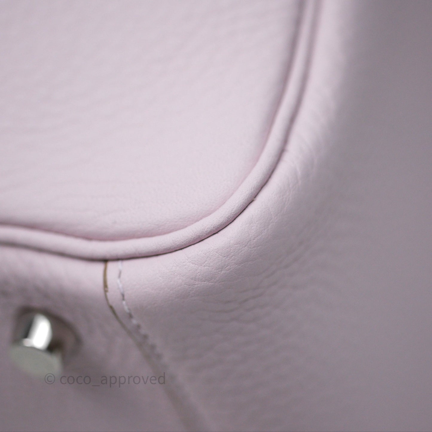 Hermès Lindy 26 Mauve Pale 09 Clemence Palladium Hardware