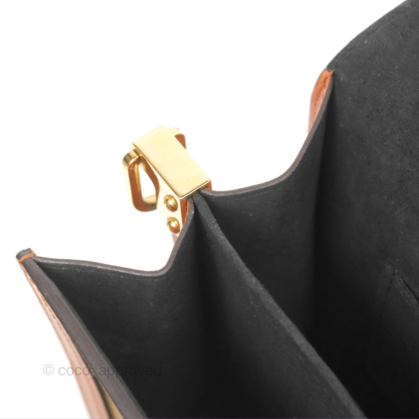 Louis Vuitton Mini Dauphine Monogram Tan Calfskin
