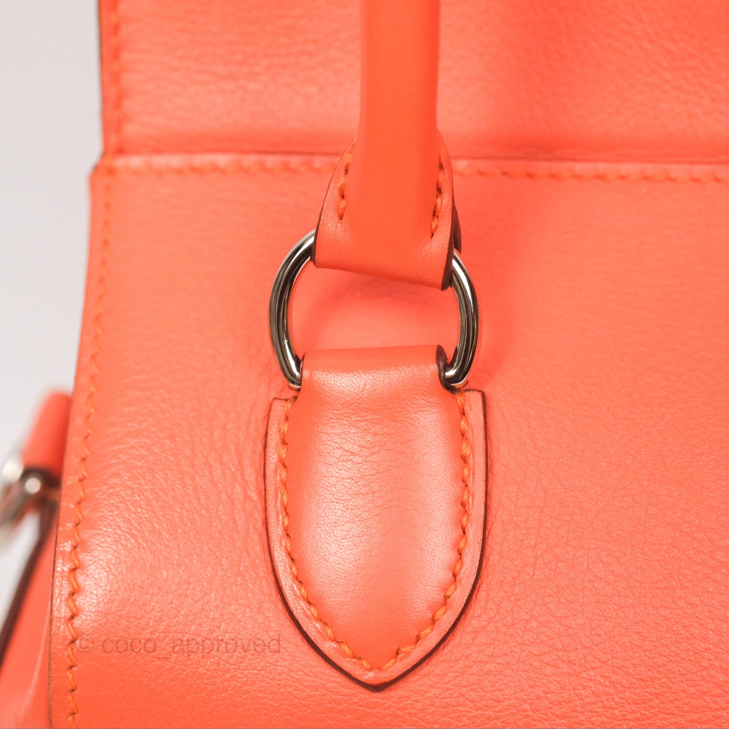 Hermès ToolBox 20 Mangue Evercolor Palladium Hardware