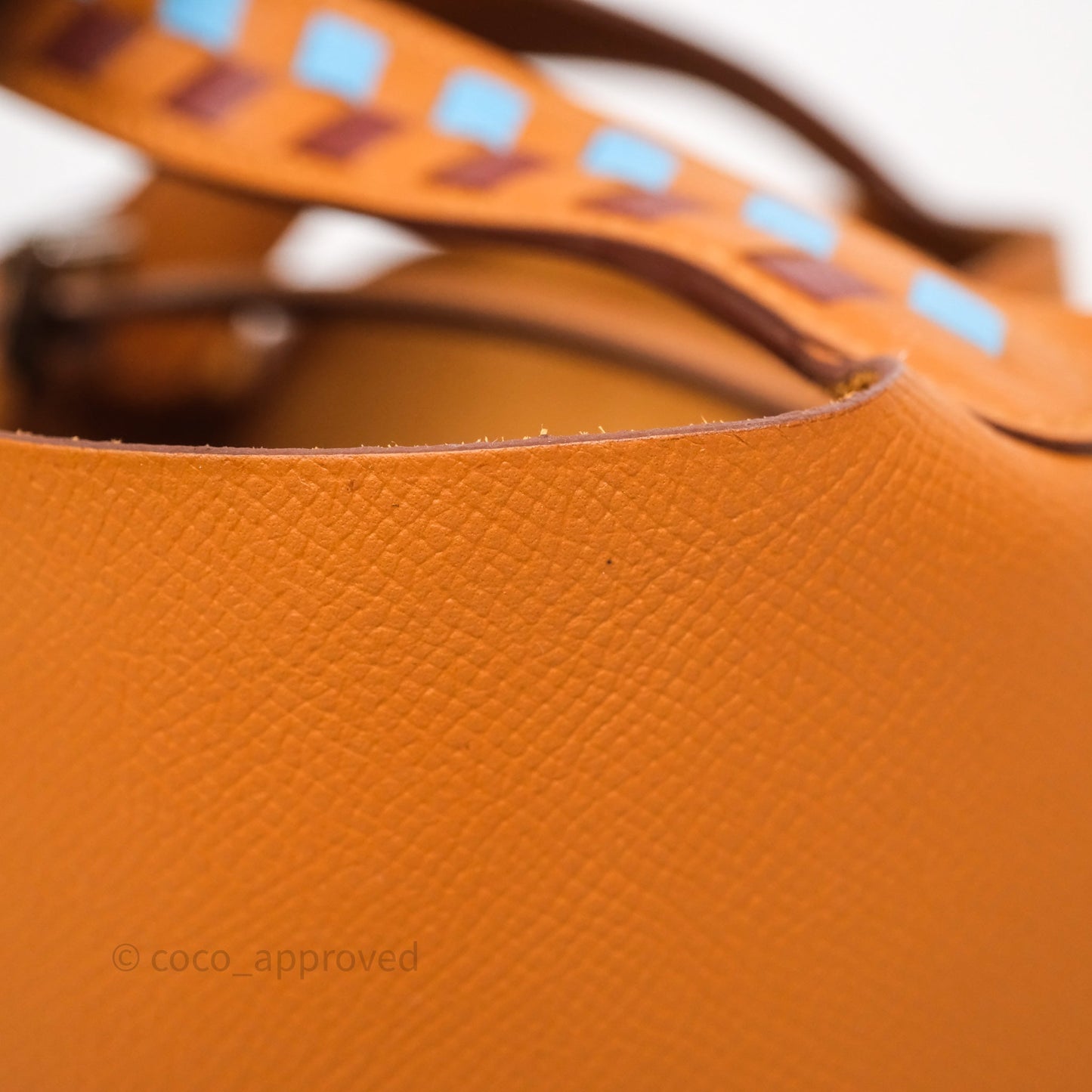 Hermès Picotin 18 Tressage Gold Epsom Palladium Hardware