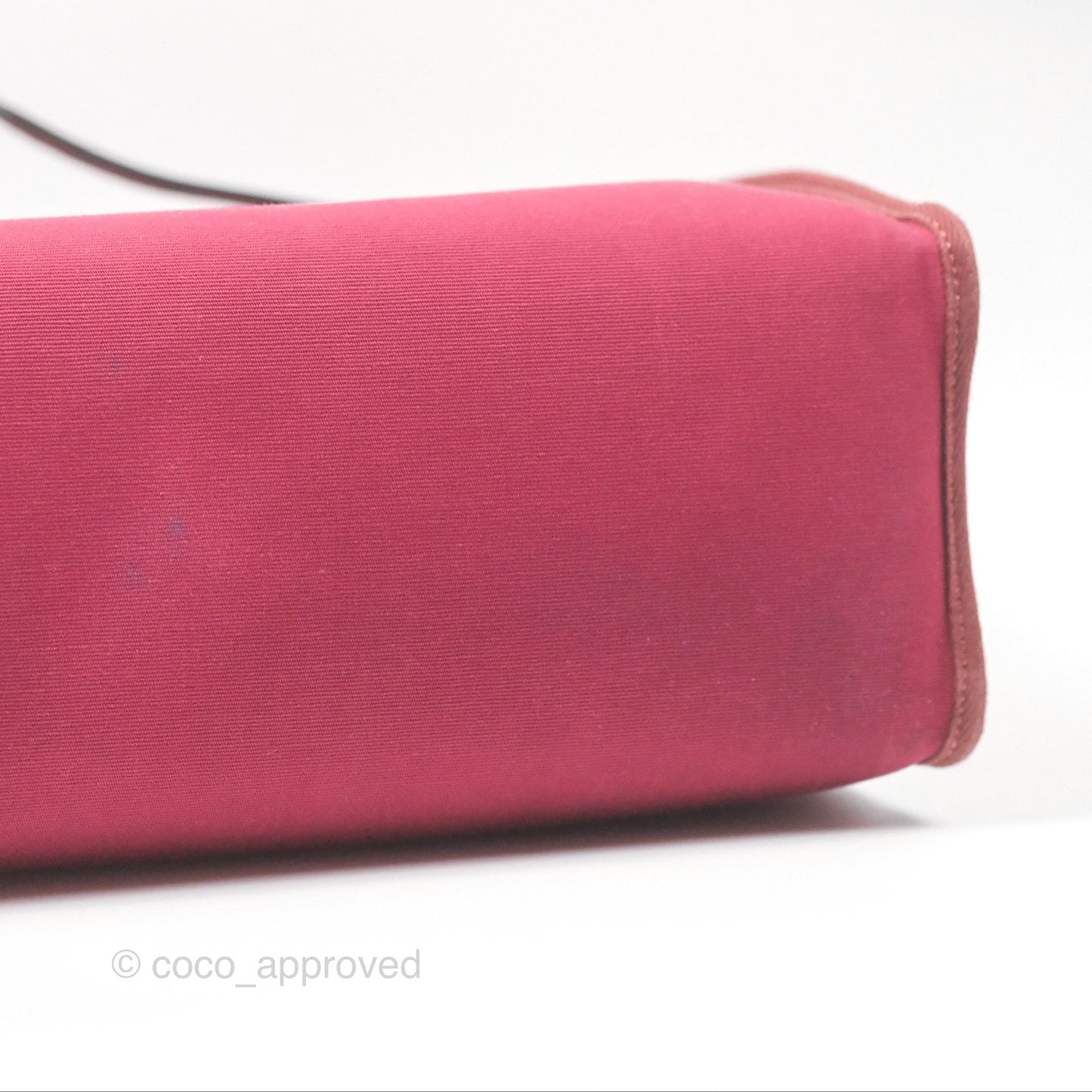 Hermès Herbag Zip 31 Retourne Rose Bubblegum L4/ Rubis B5 Canvas Palladium Hardware