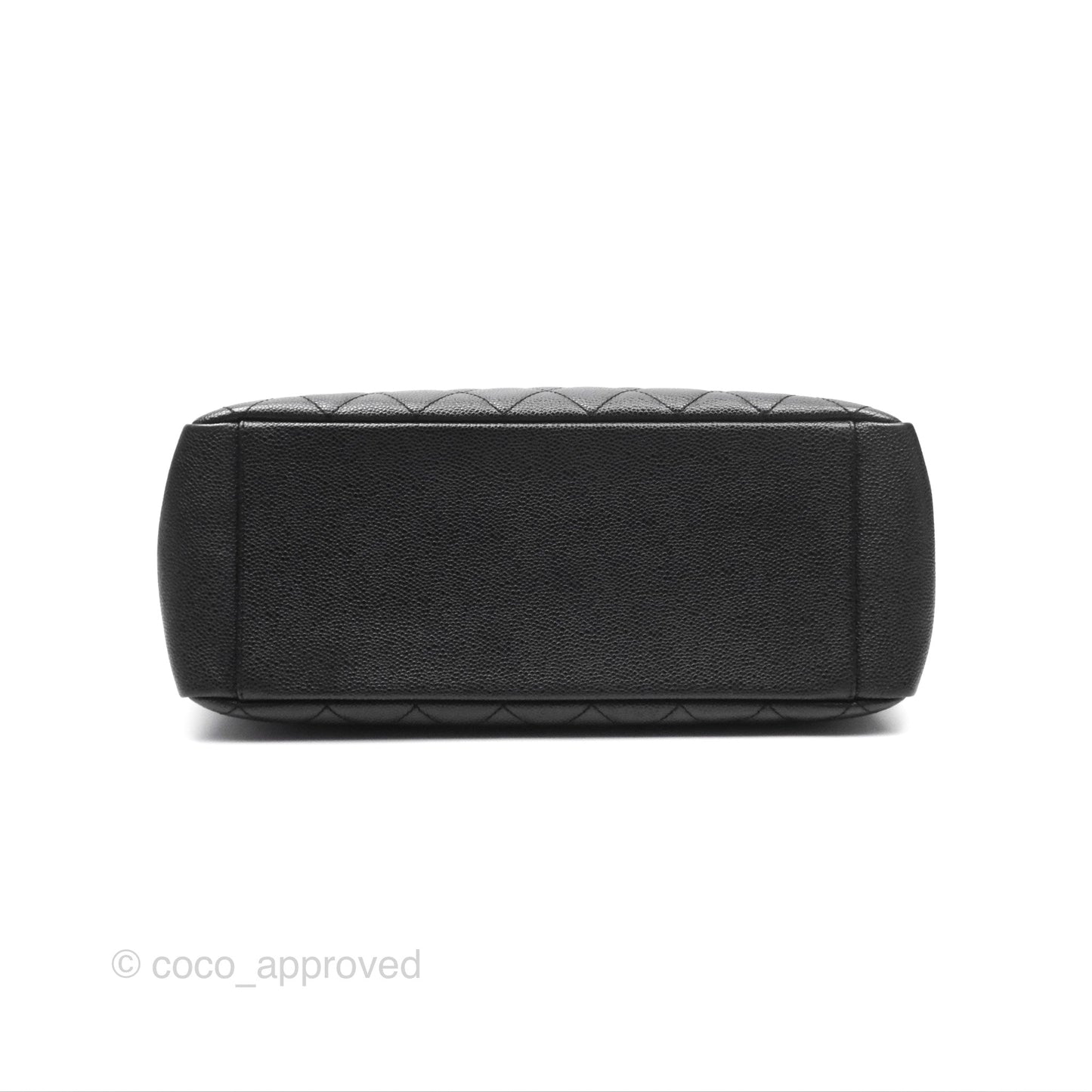 Chanel GST Black Caviar Silver Hardware