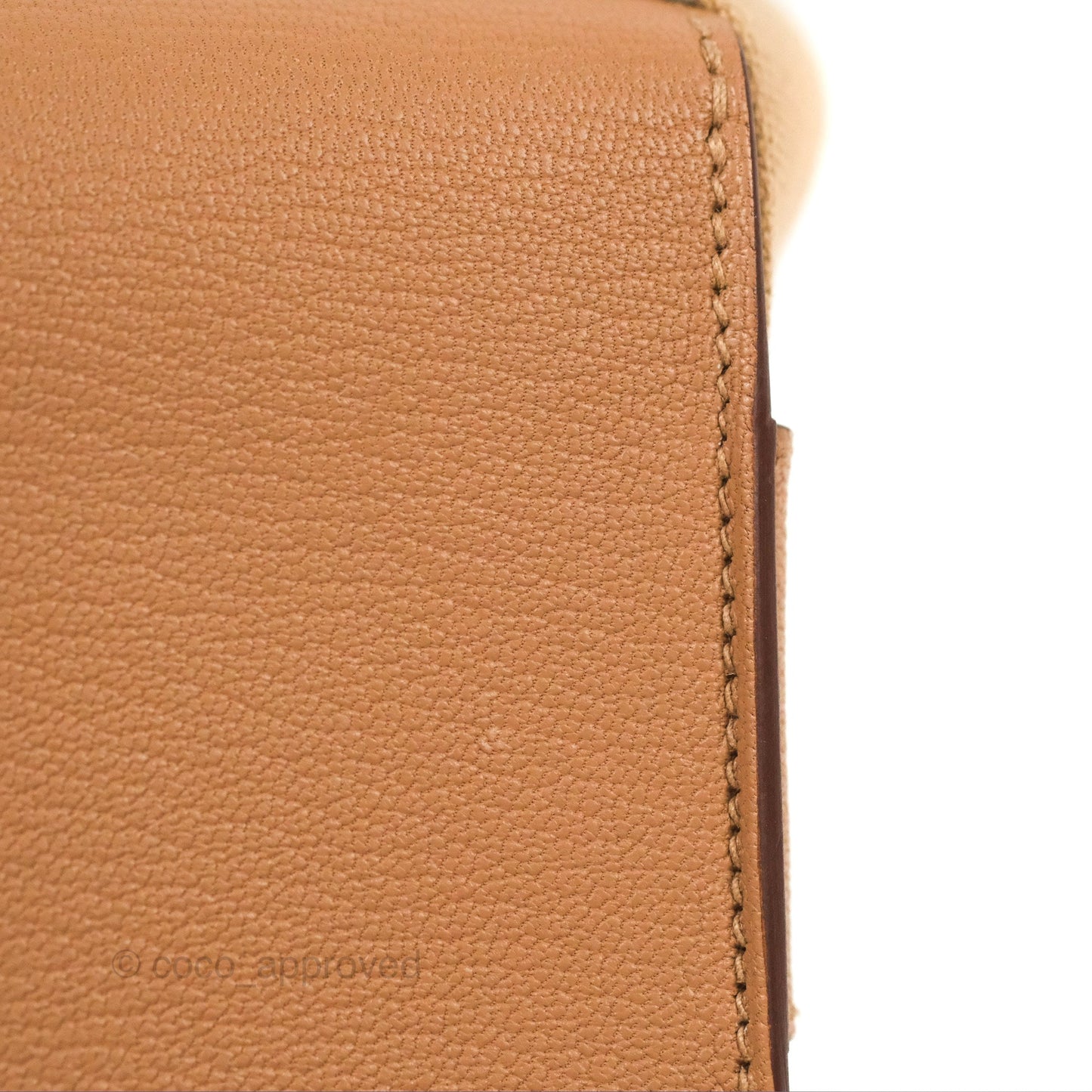 Hermès Geta Bag Chai 0M Quebracho 2J Gold Hardware