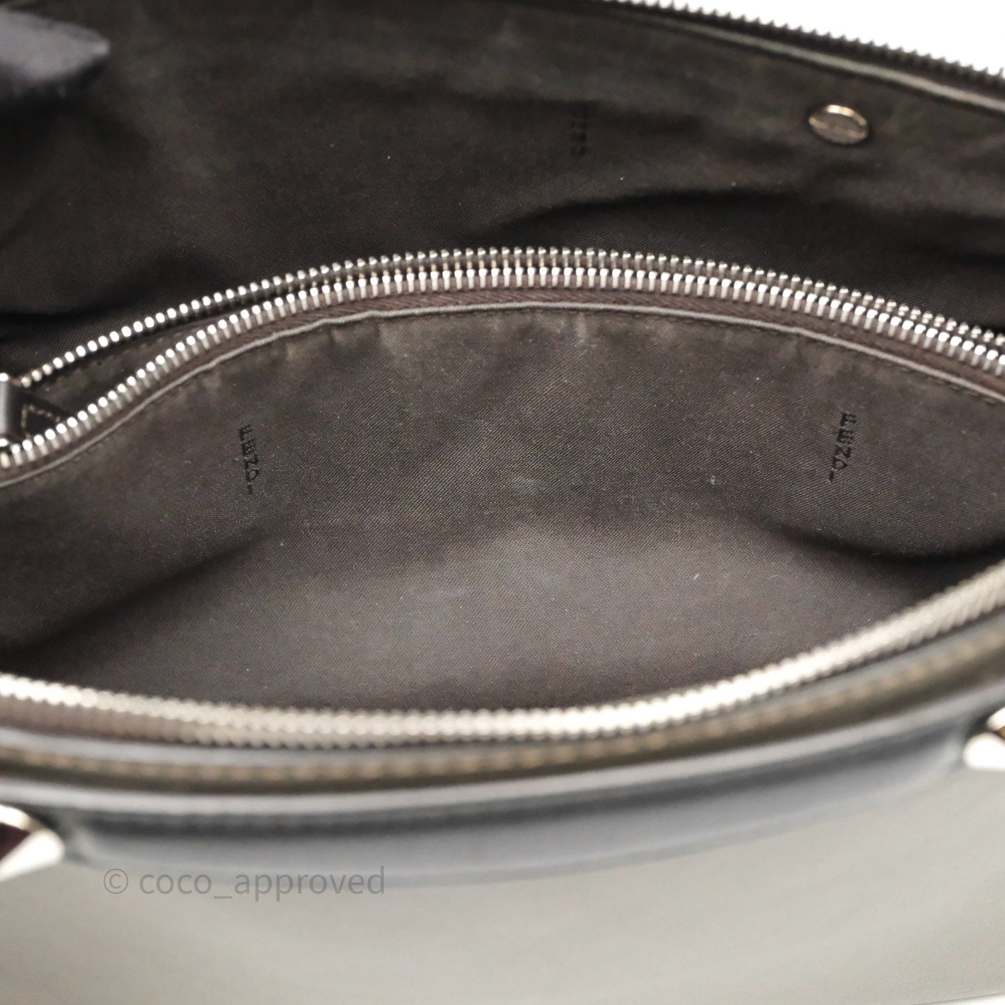 Fendi By The Way Medium Leather Satchel Dark Grey Bag