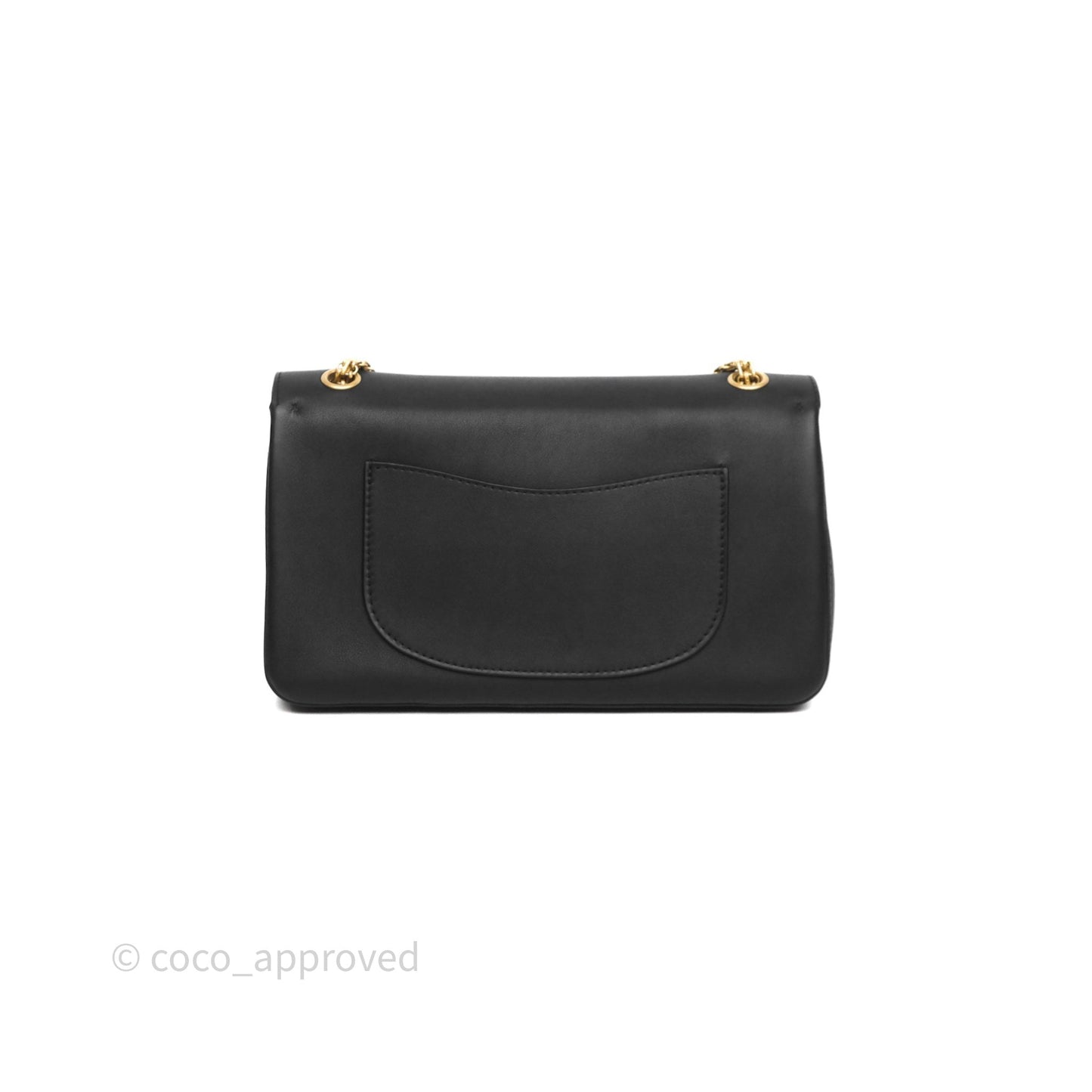 Chanel Paris-Hamburg Charm Nude Reissue 2.55 Medallion Flap 226 Black Calfskin