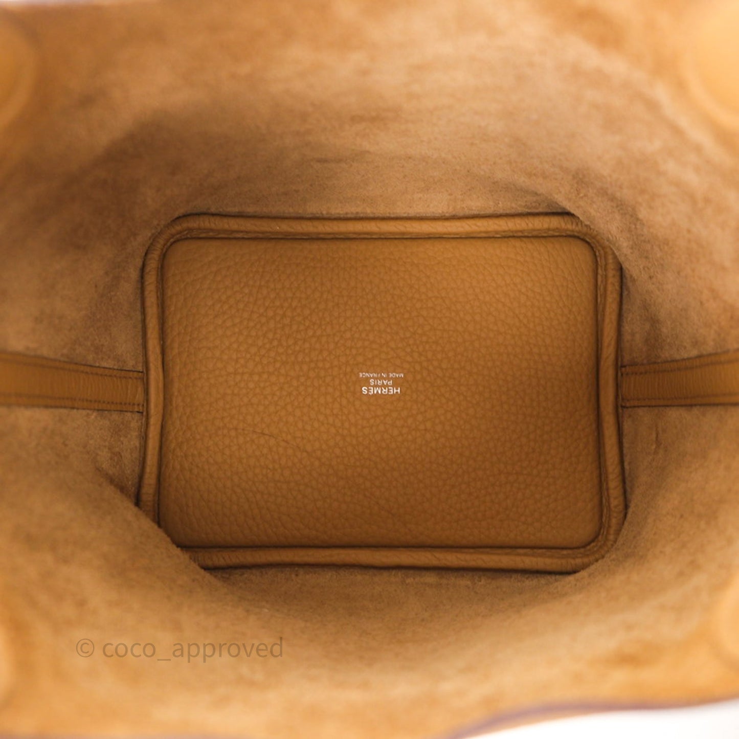 Hermès Picotin Lock 18 Biscuit 4B Clemence Palladium Hardware