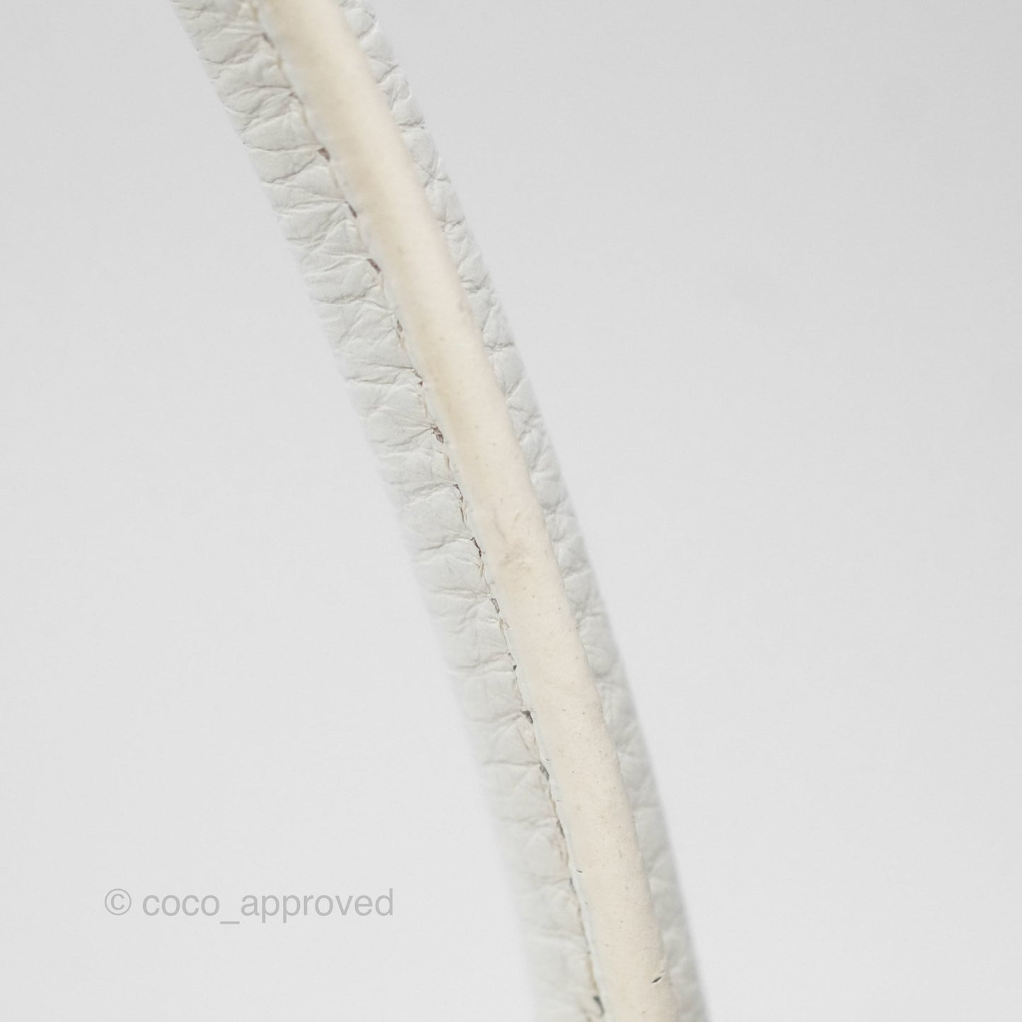 Hermès Lindy 30 White Clemence Palladium Hardware