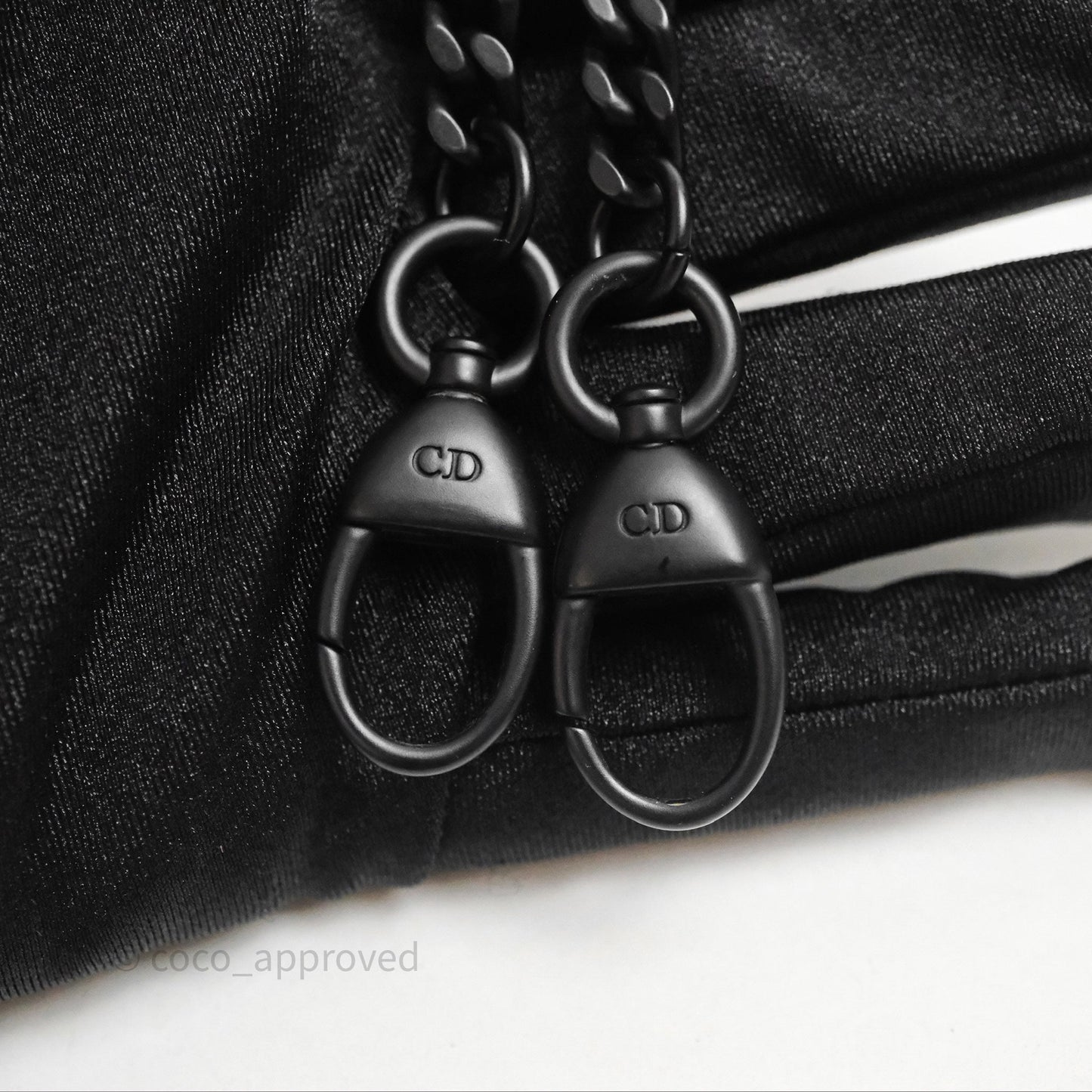 Dior Mini Lady Dior So Black Cannage Calfskin with Diamond Motif