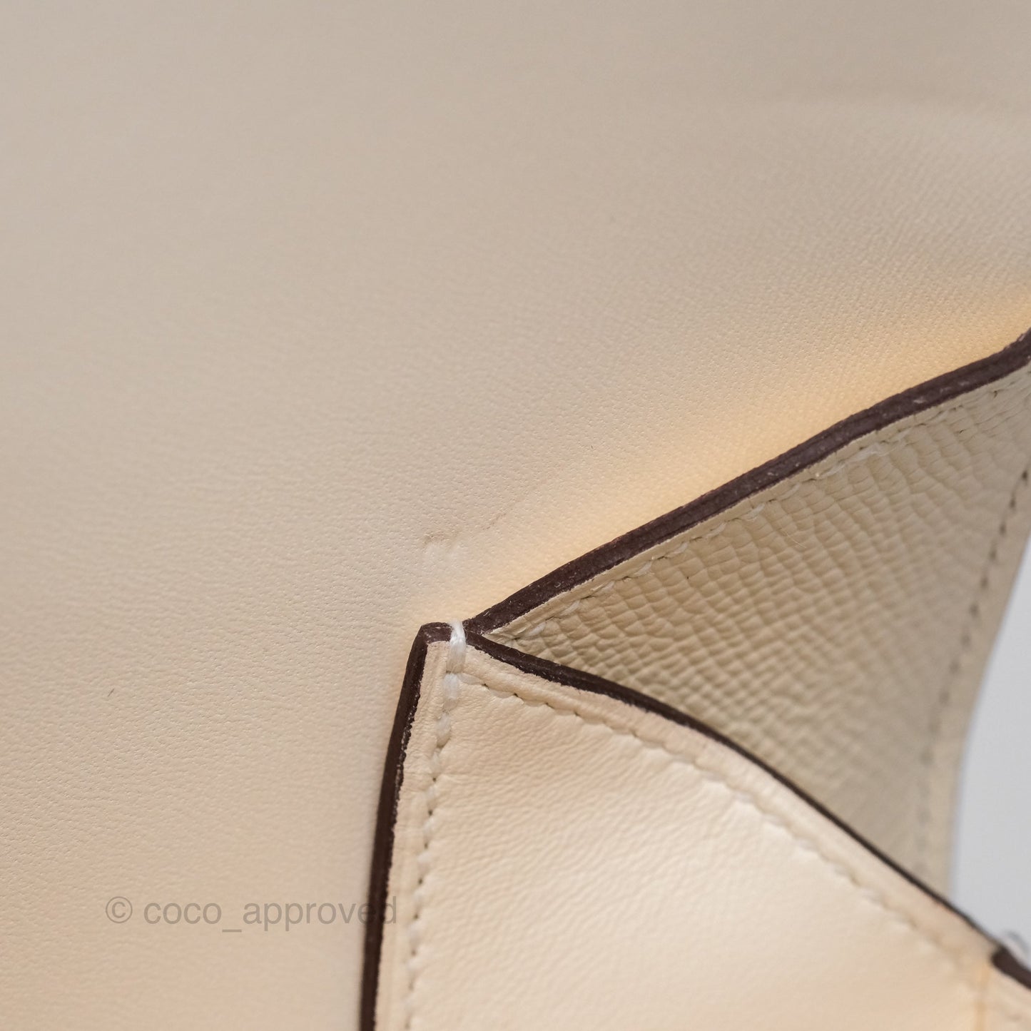 Hermès Della Cavalleria Mini Bag Nata I2 Epsom Palladium Hardware