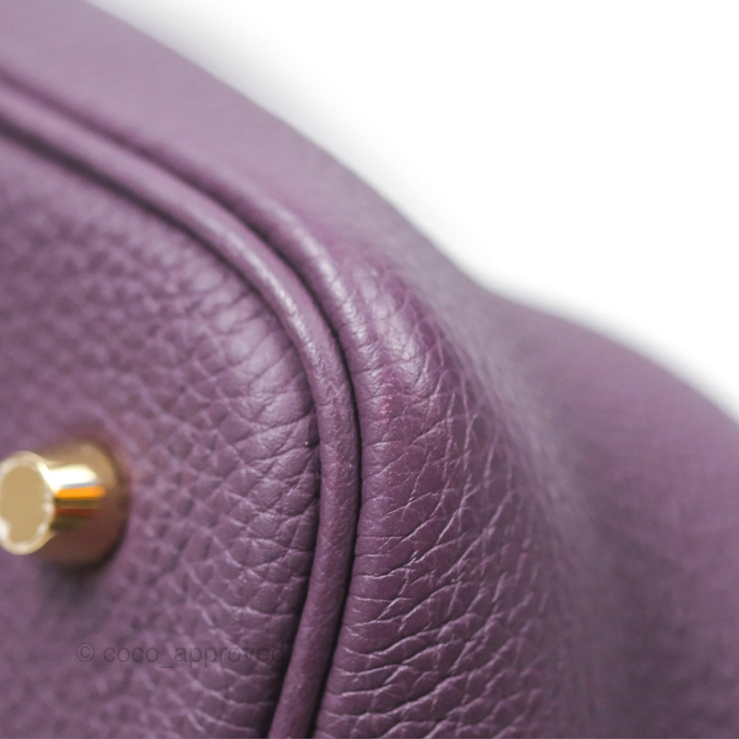 Hermès Picotin 22 Lock Cassis Taurillon Maurice Gold Hardware