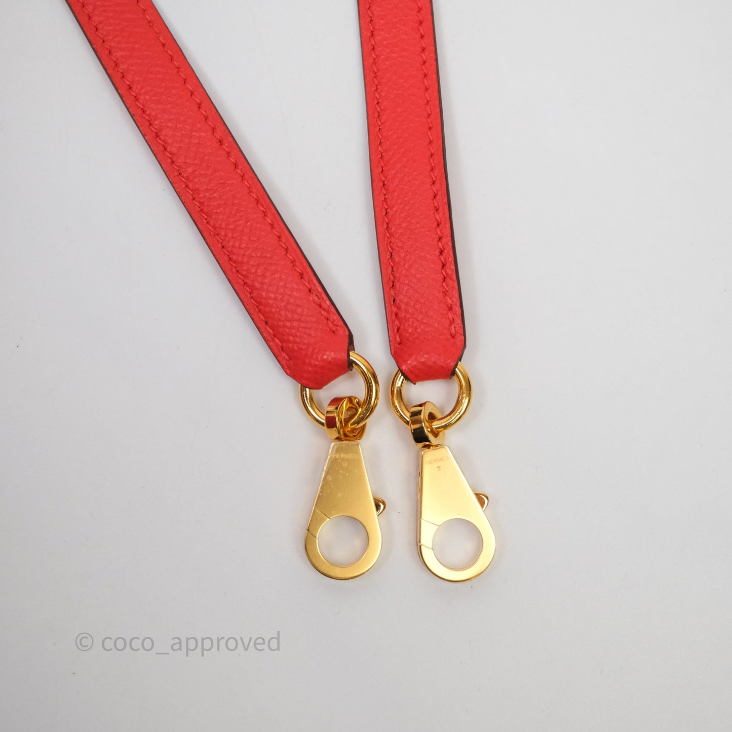 Hermès Kelly 28 Sellier Capucine 9T Epsom Gold Hardware
