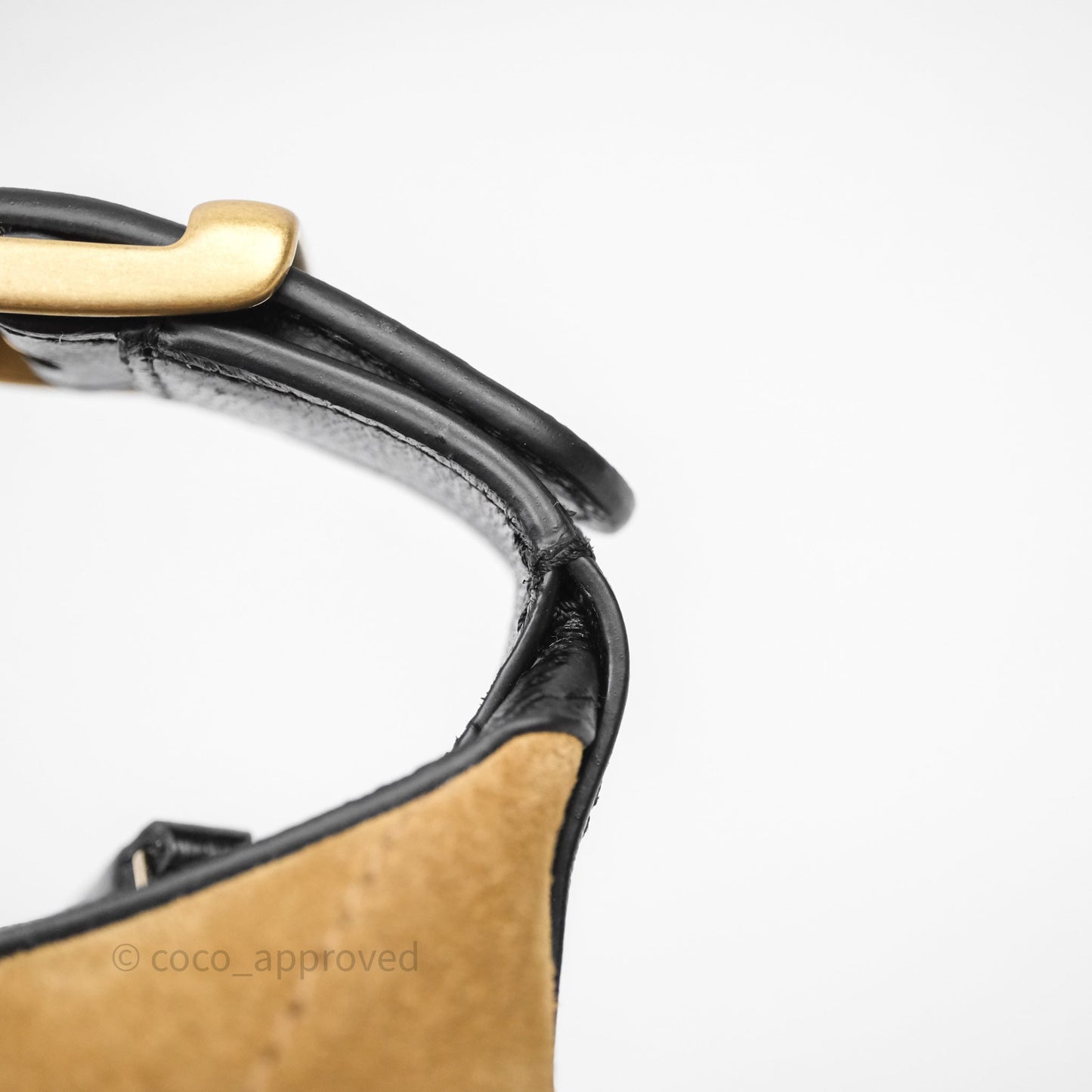 Chanel Hobo with Chain Brown Suede/ Black Calfskin Gold Hardware