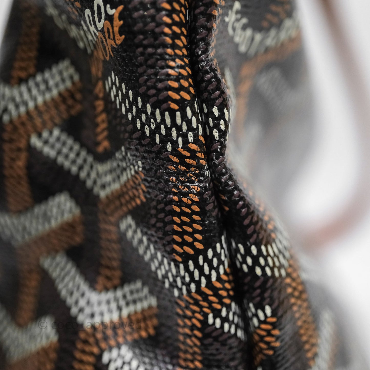 Goyard Bohème Hobo Bag Black & Tan
