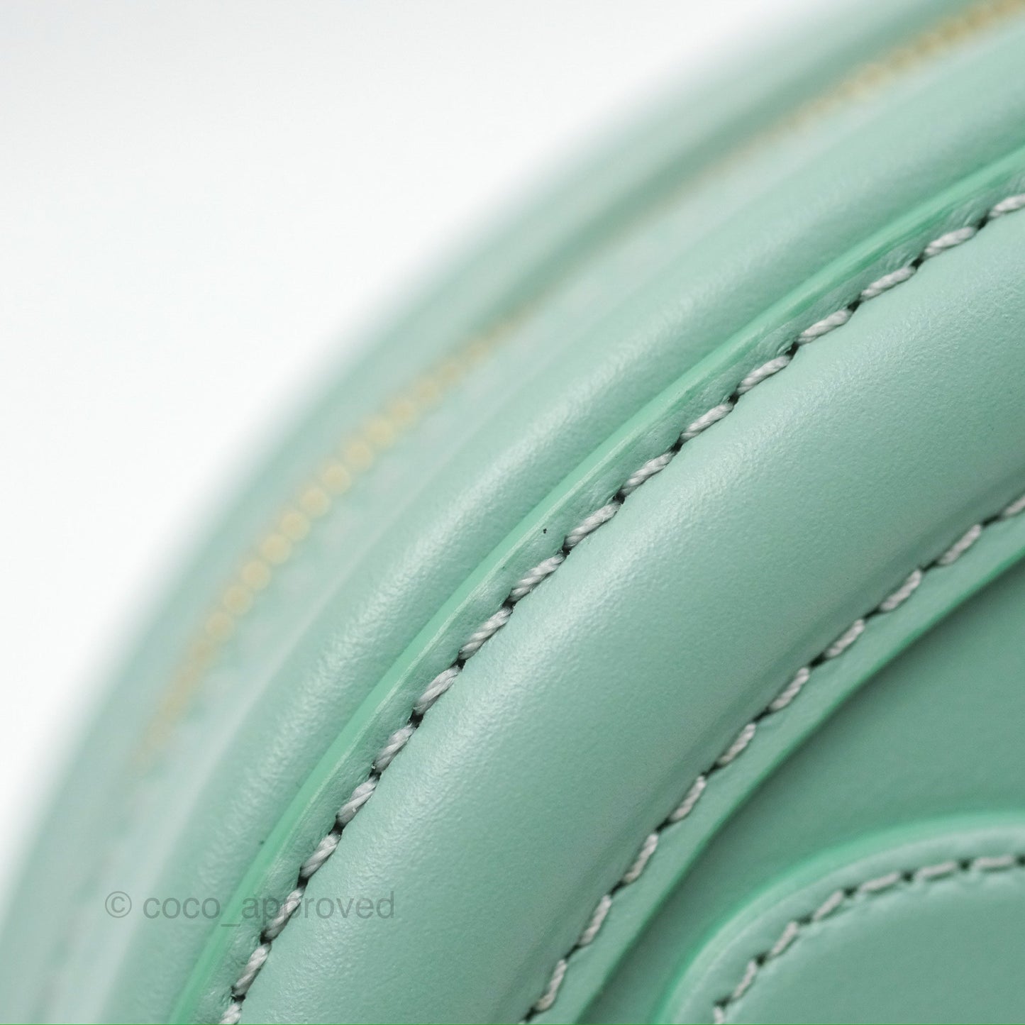Celine Oval Bag Cuir Triomphe Ice Mint Calfskin