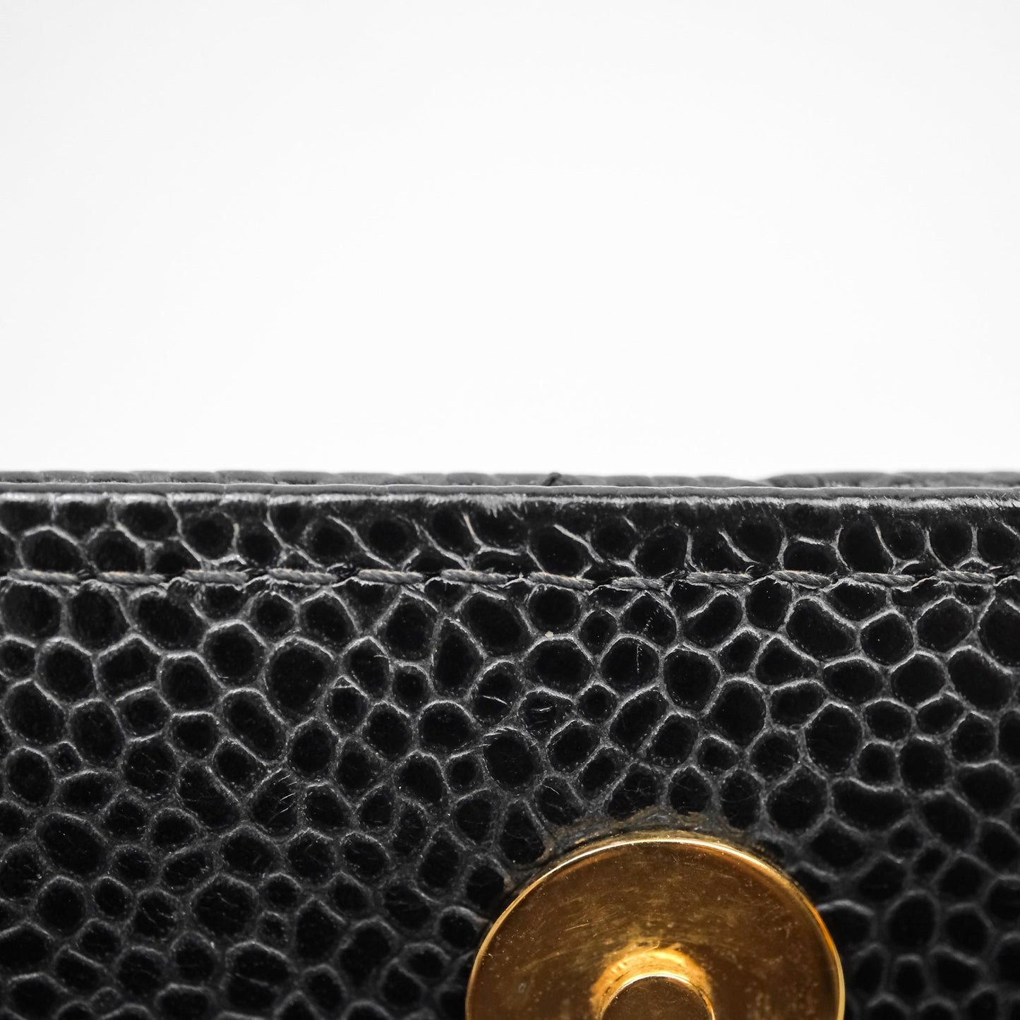 Chanel Classic Wallet On Chain WOC Quilted Black Caviar Gold Hardware