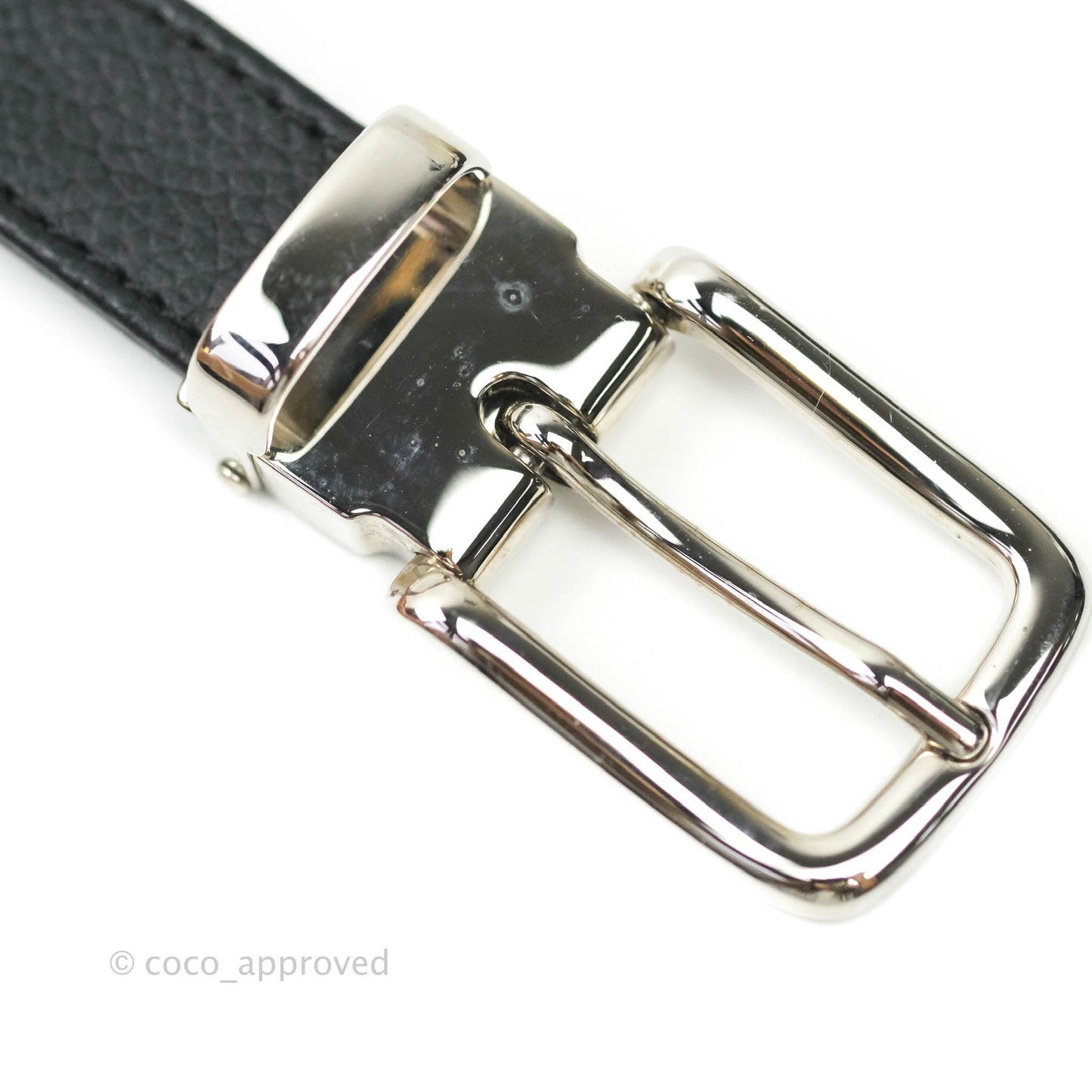Chanel Reissue Quilted Caviar Belt Bag Black Silver Hardware