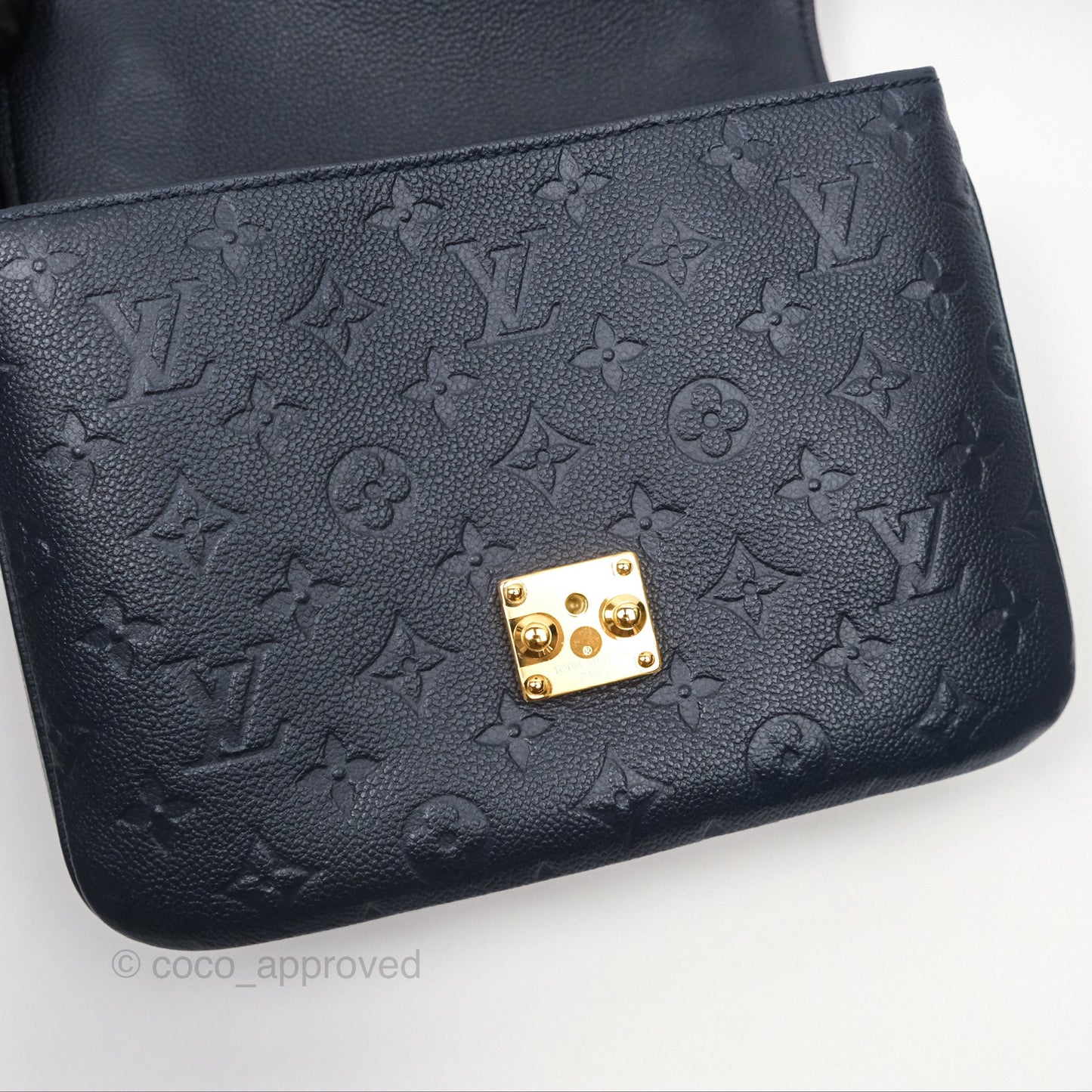 Louis Vuitton Empreinte Pochette Metis Marine Rouge
