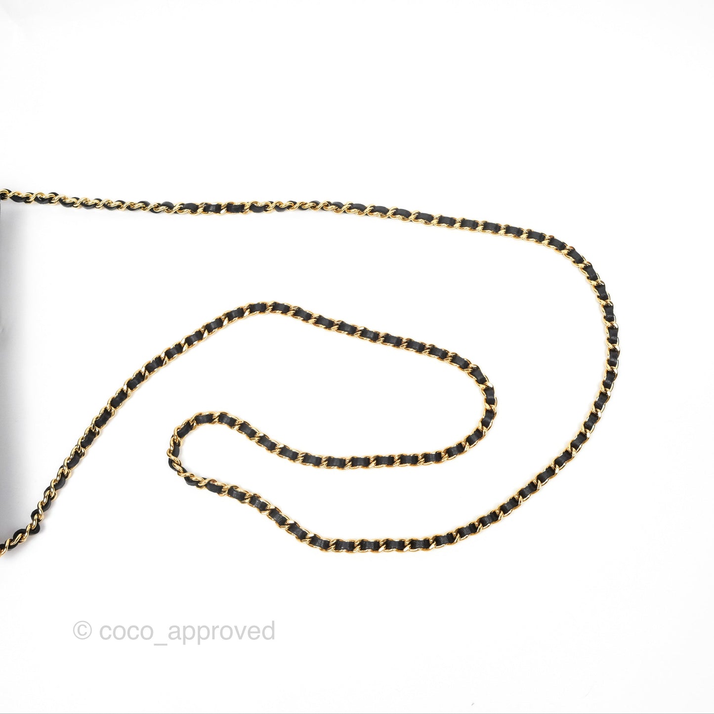 Chanel Quilted Classic WOC Black Lambskin Gold Hardware