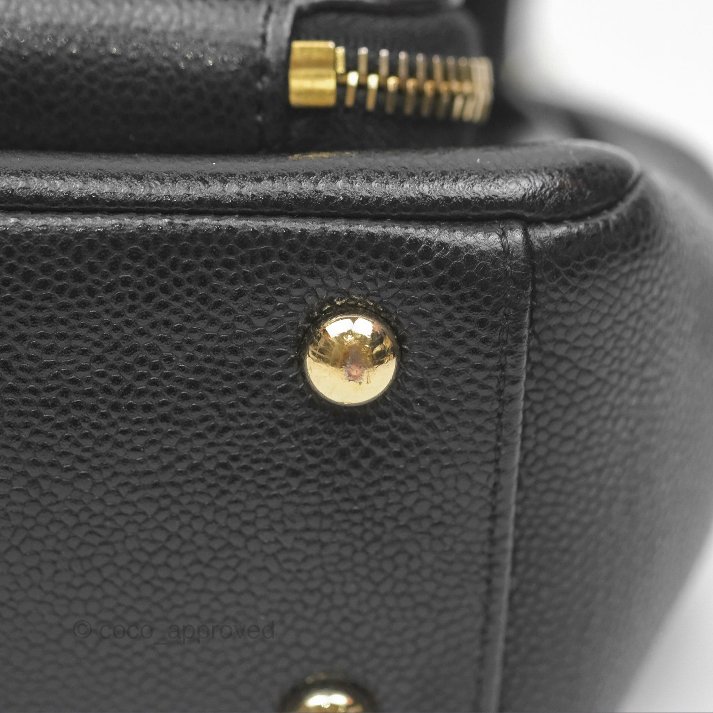 Chanel Quilted Small Business Affinity Flap Black Caviar Gold Hardware