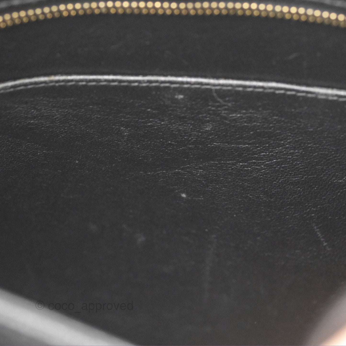 Chanel Vintage Medallion CC Black Caviar Tote Bag Gold Hardware