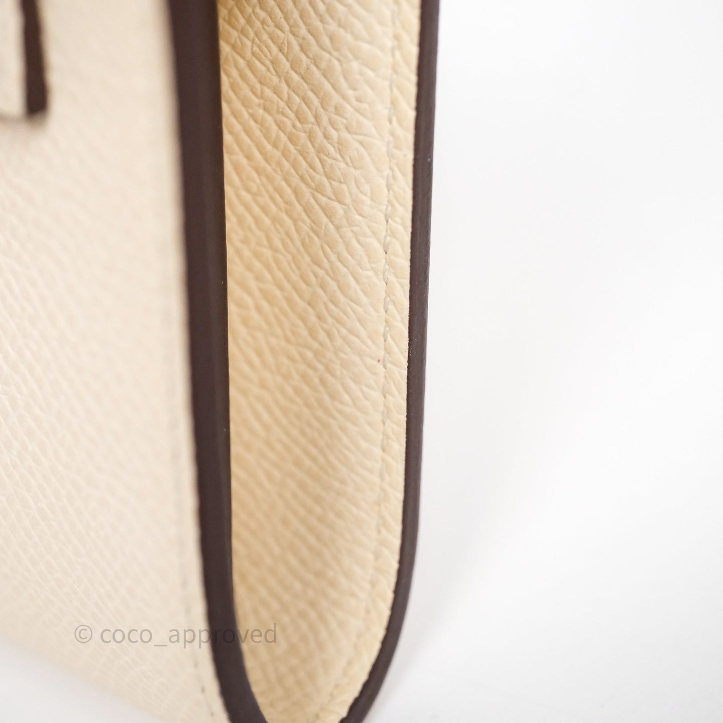 Hermès Kelly To Go Wallet Nata I2/ Jaune Poussin 1Z Epsom Gold Hardware