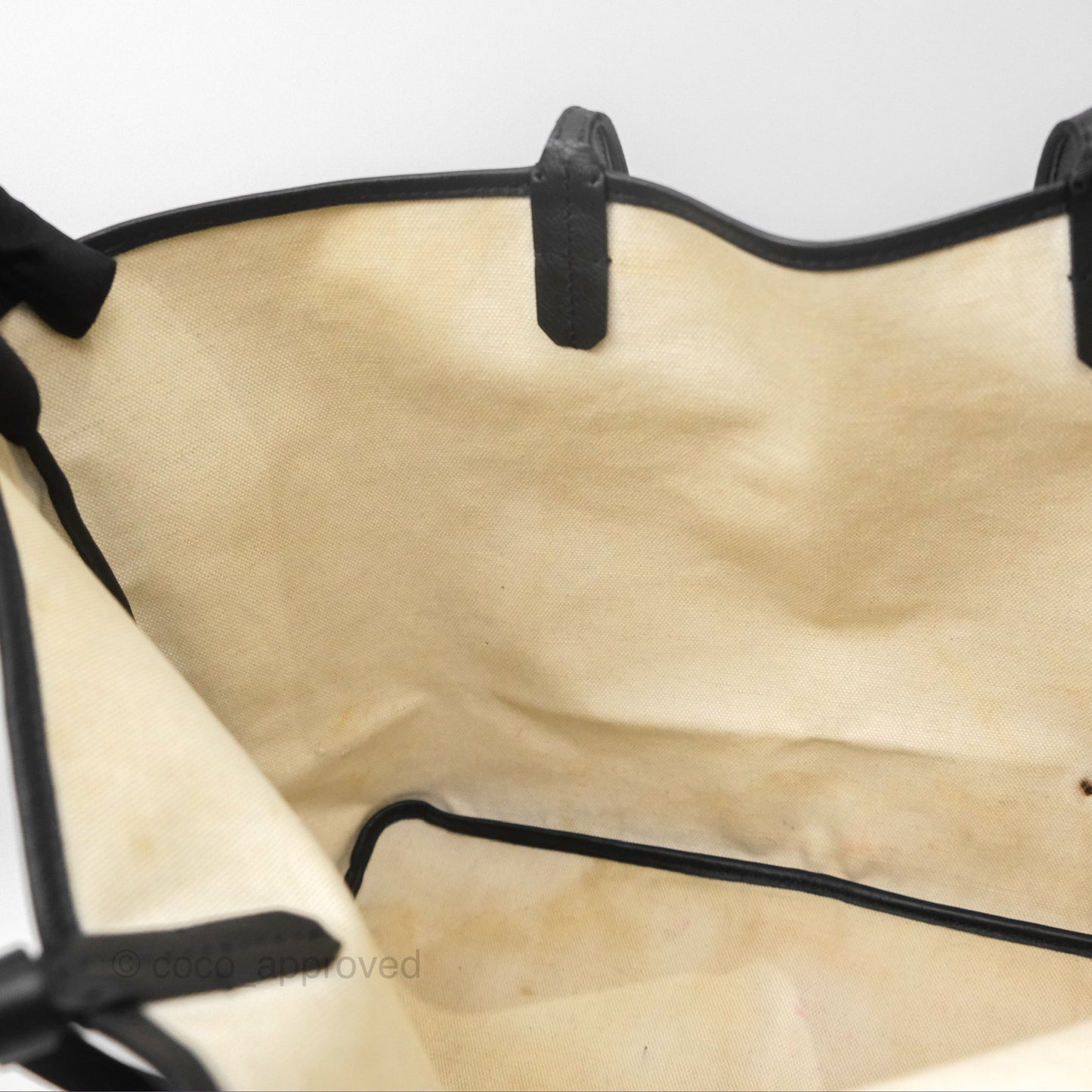 Goyard St Louis Tote PM Black