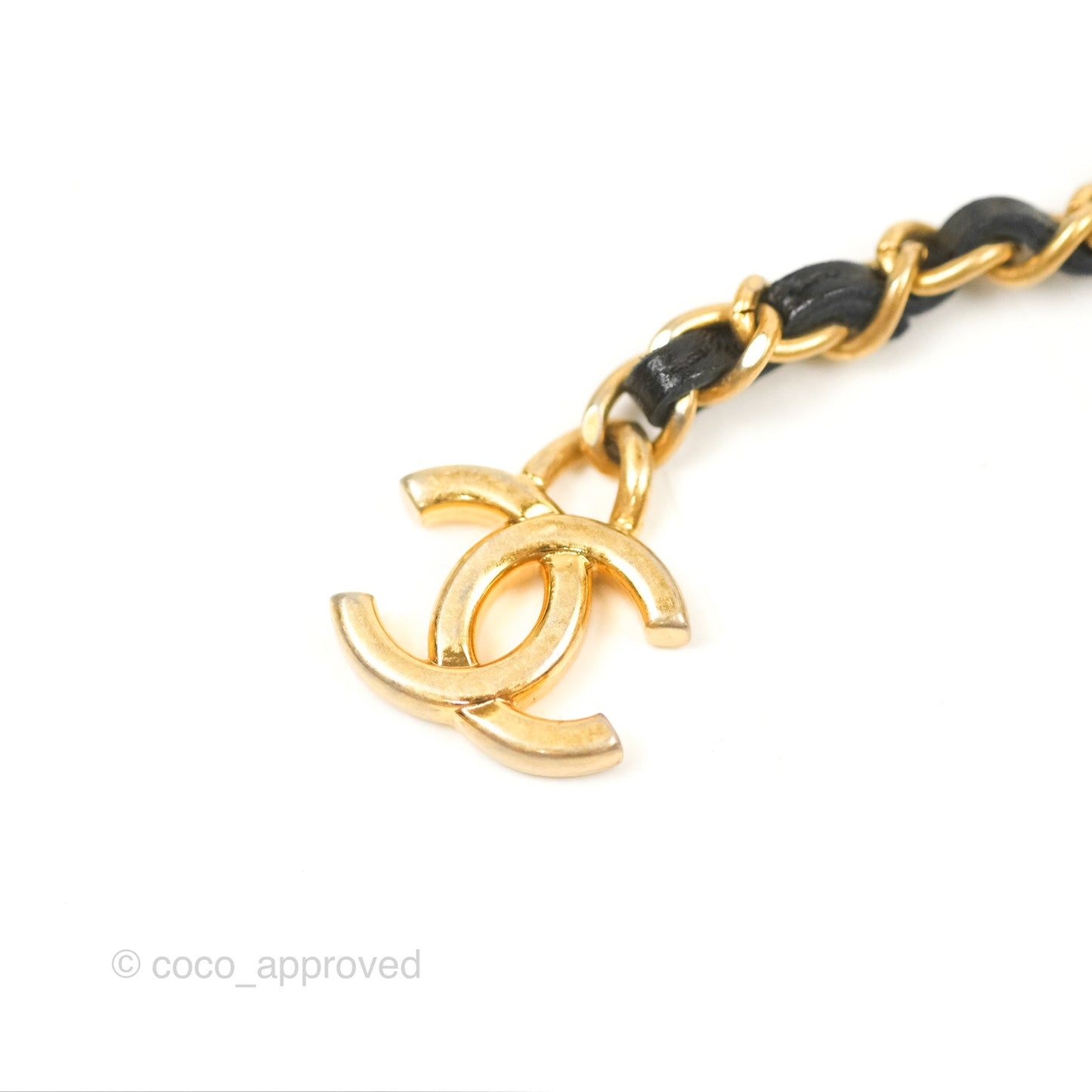 Chanel Waist Belt Bag Black Glazed Aged Calfskin Aged Gold Hardware