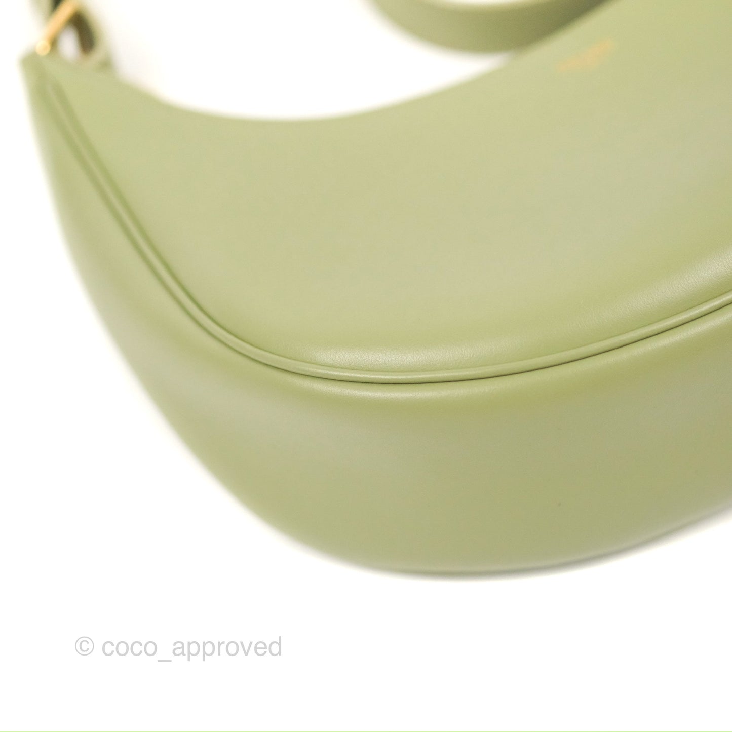 Celine Ava Bag Avocado Green Calfskin