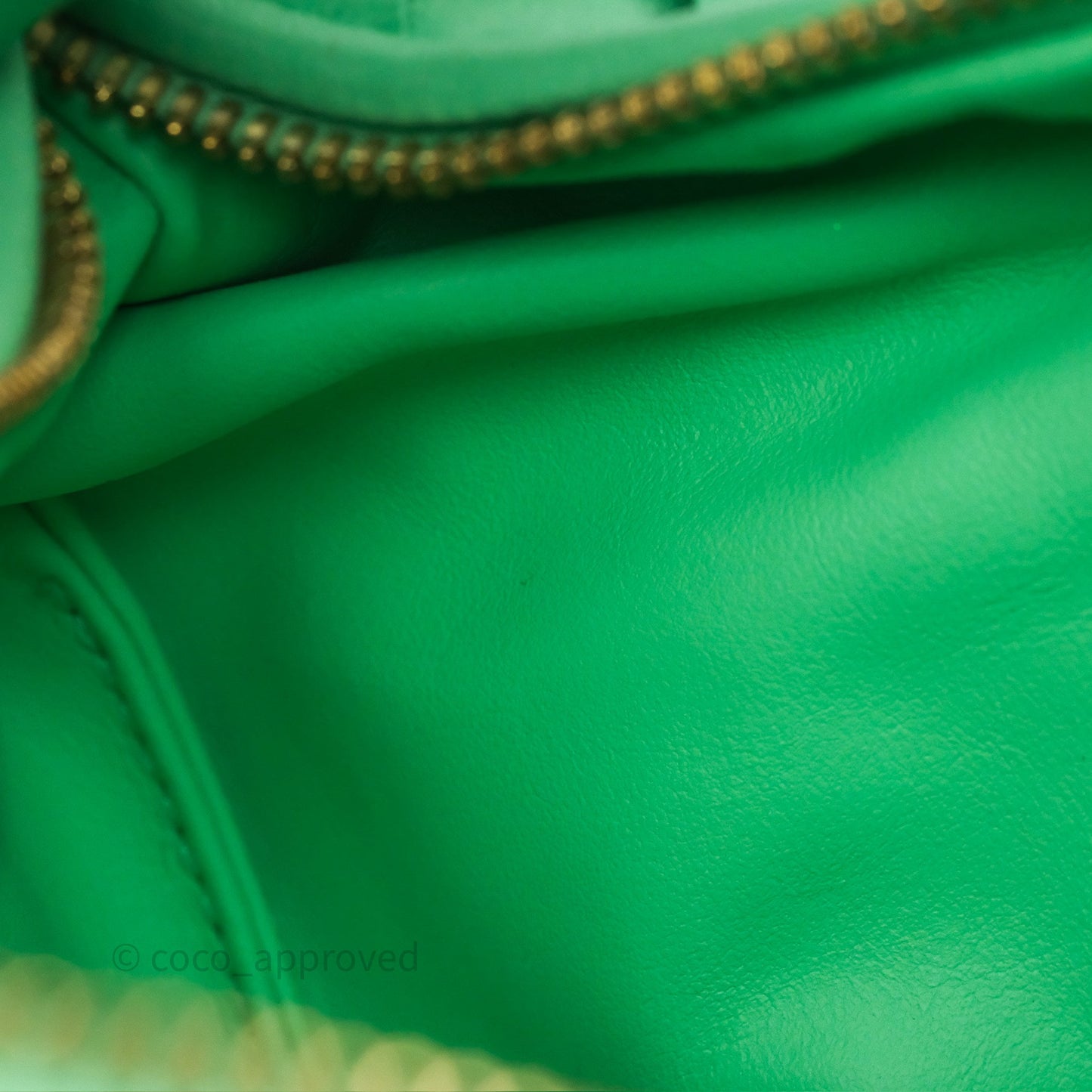 Bottega Veneta Mini Jodie Bag Green Intrecciato Lambskin