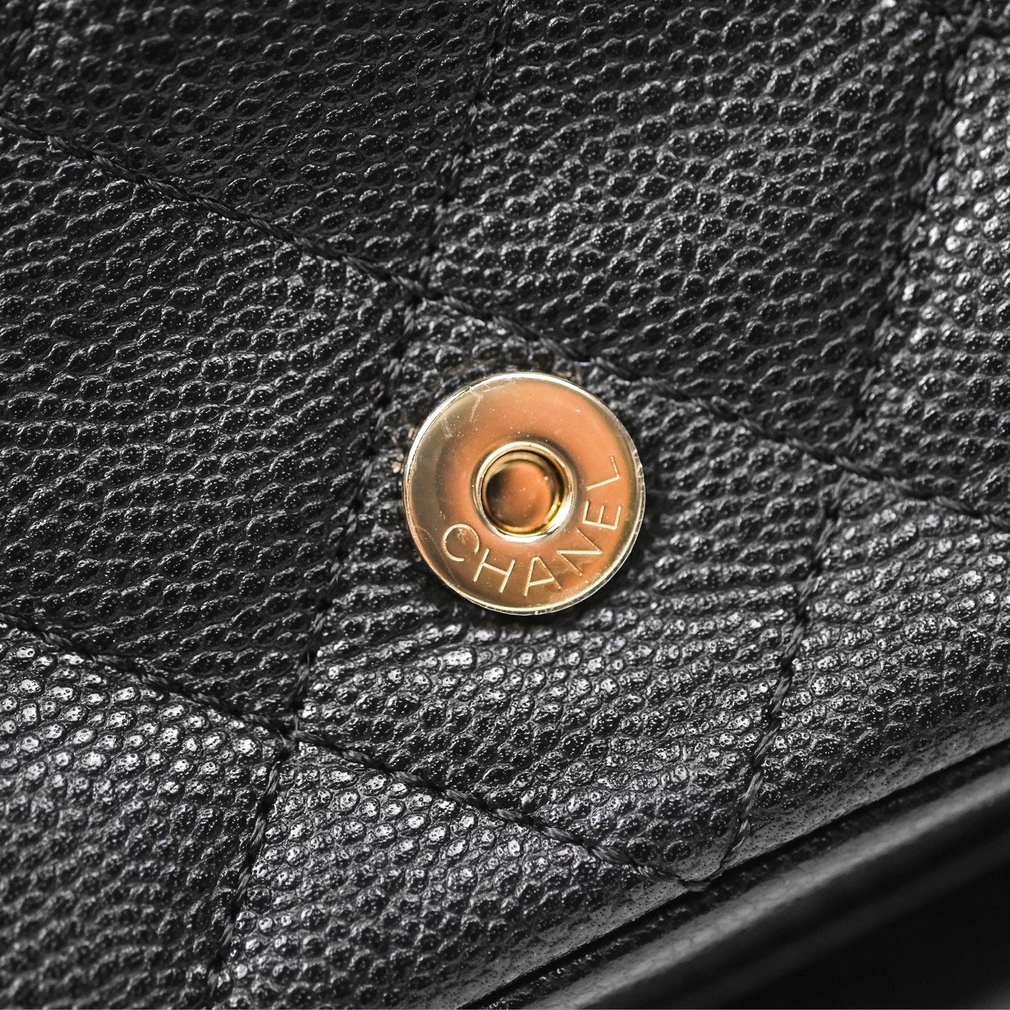 Chanel Small Duma Backpack Caviar Black Gold Hardware 23K