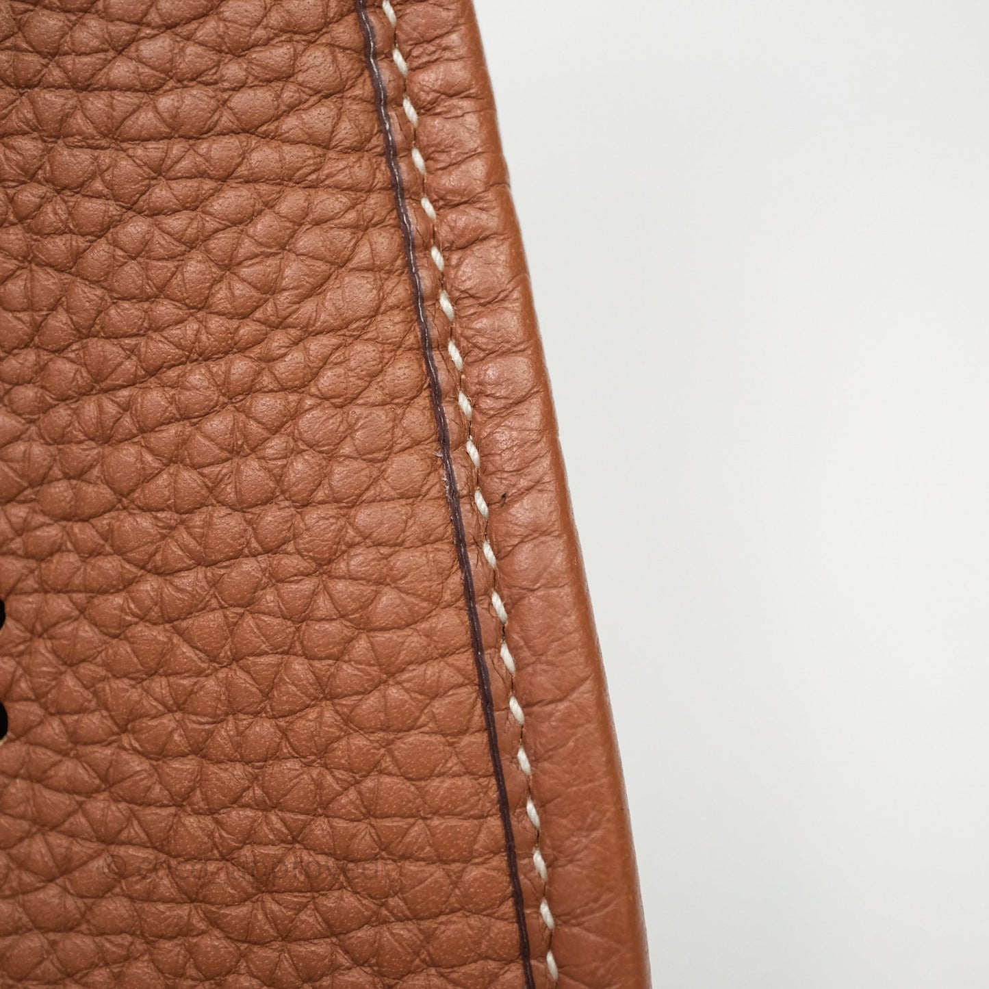 Hermès Mini Evelyne 16 Gold Clemence Gold Hardware