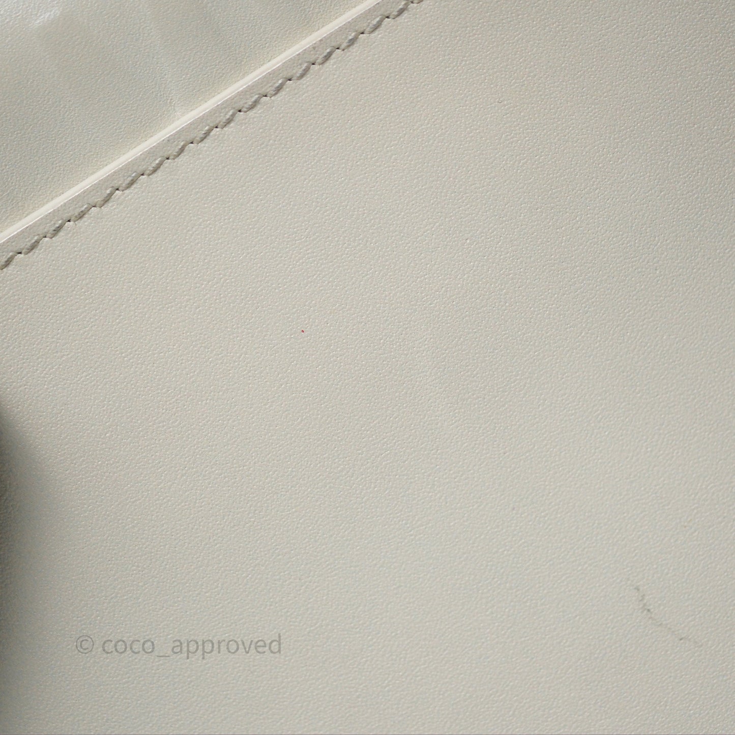 Christian Dior Bobby East-West Bag Calfskin White