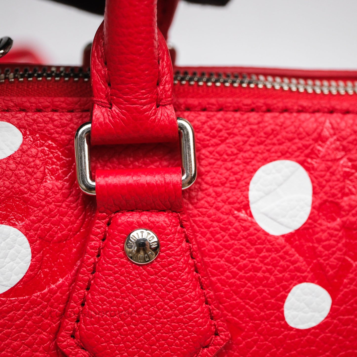 Louis Vuitton x Yayoi Kusama Speedy Bandoulière 20 Red