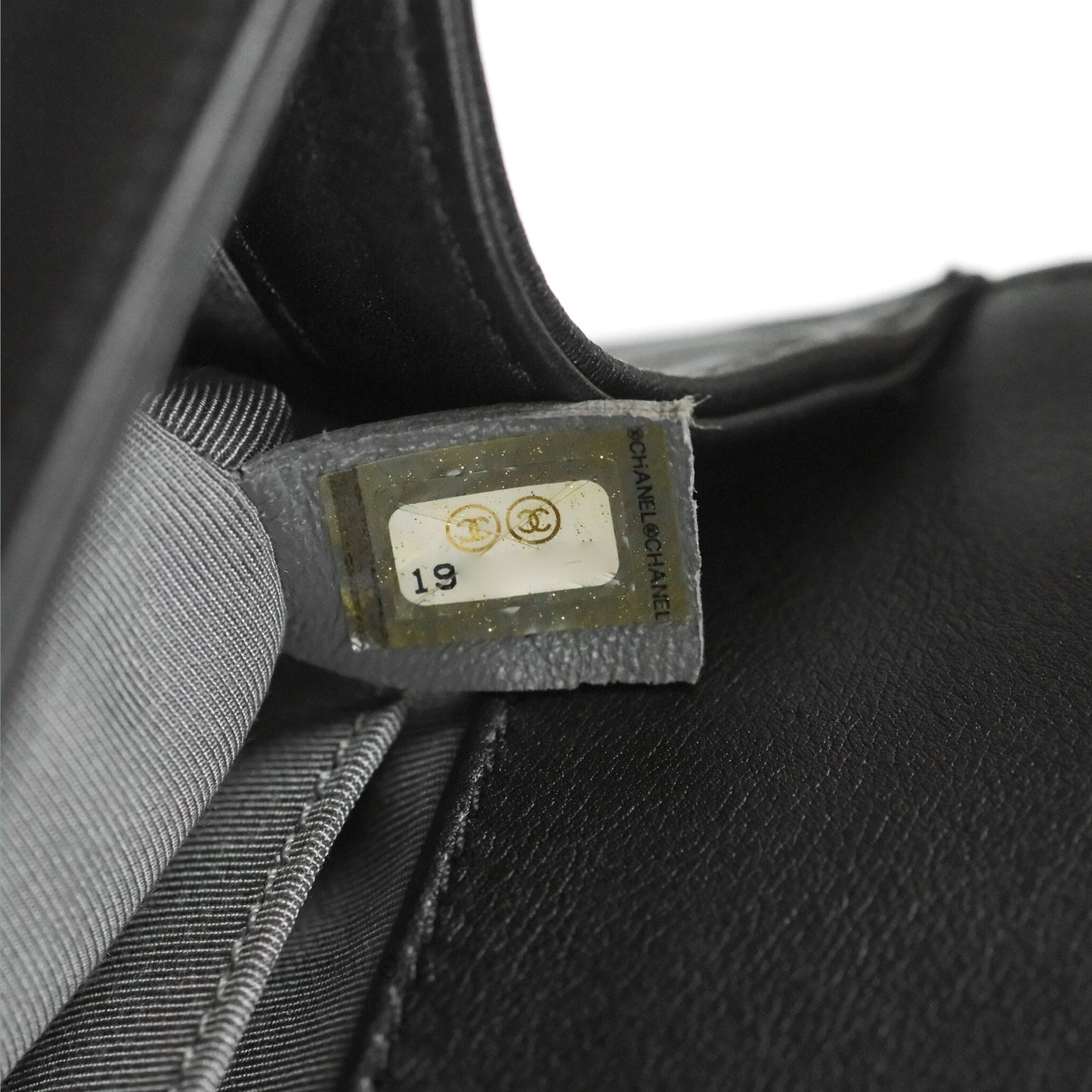 Chanel Quilted Medium Boy Black Calfskin Ruthenium Hardware