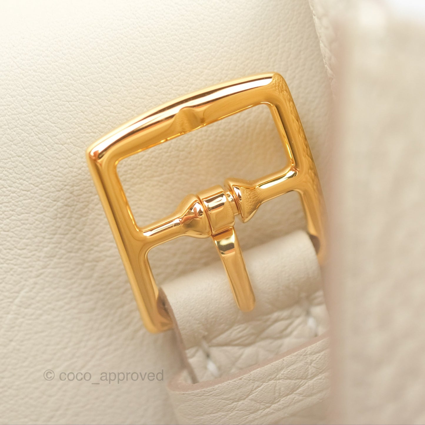 Hermès Halzan 31 Beton Clemence Gold Hardware